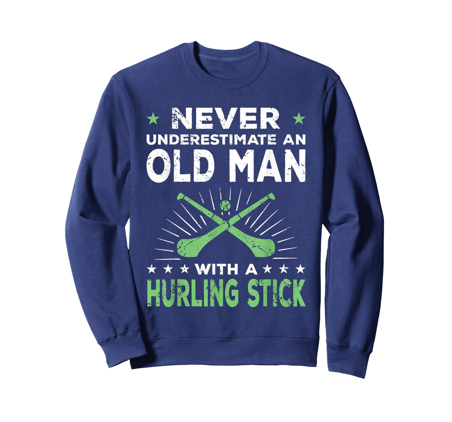 Hurling Player Funny Saying Old Man T-Shirt