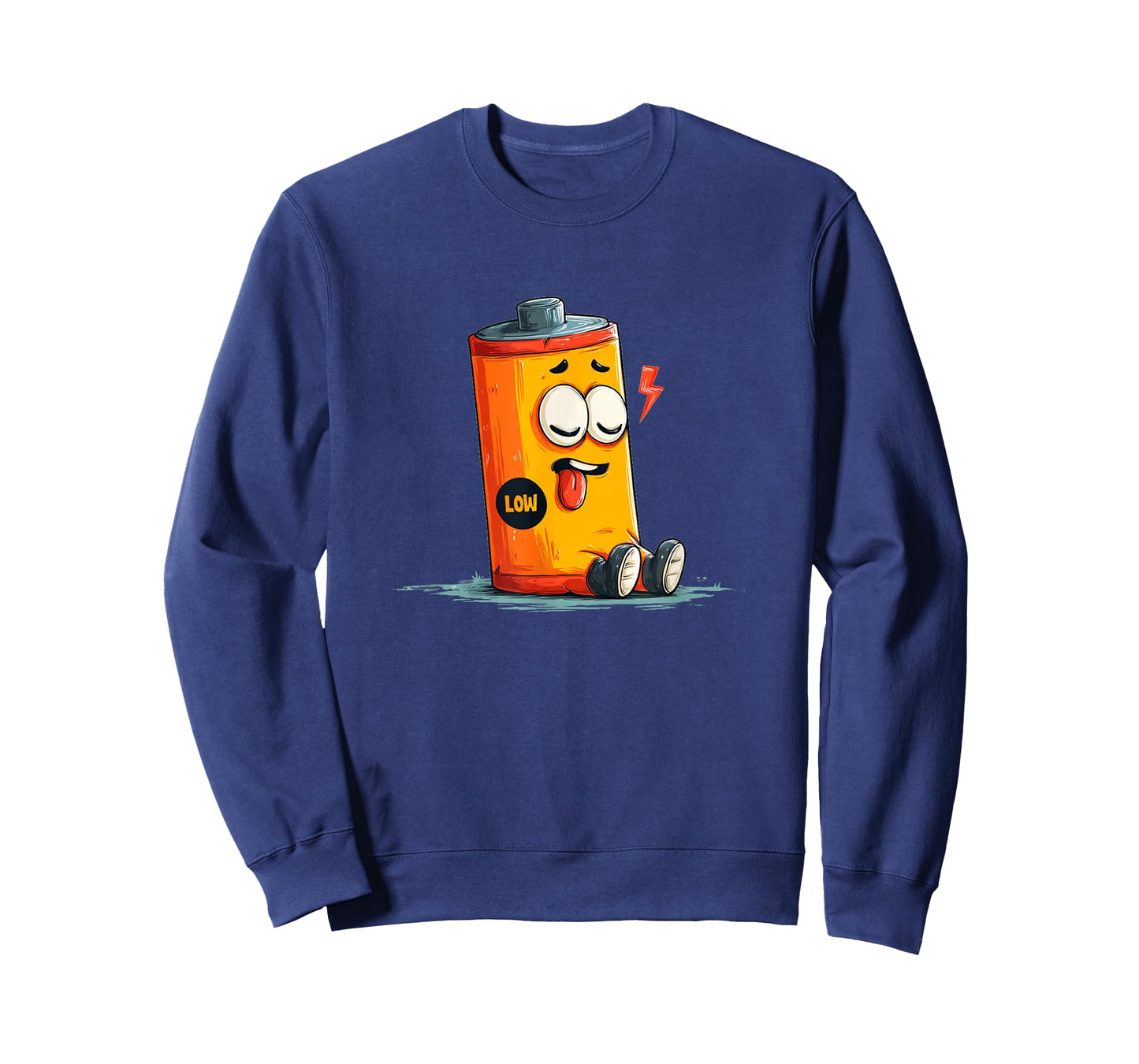Funny Powerless Battery Costume for Low Energy Lovers T-Shirt