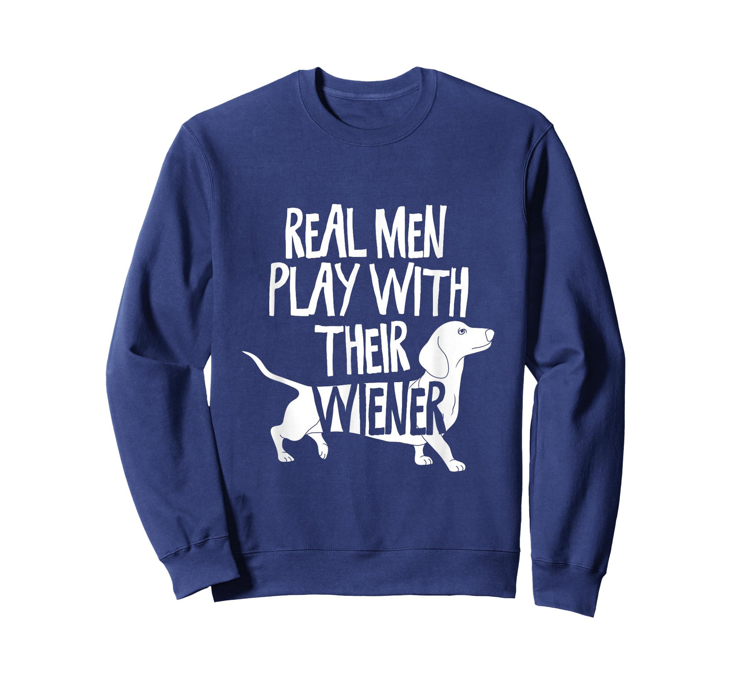 Real Men Play With Their Viennese I Dachshund Wine Dog T-Shirt