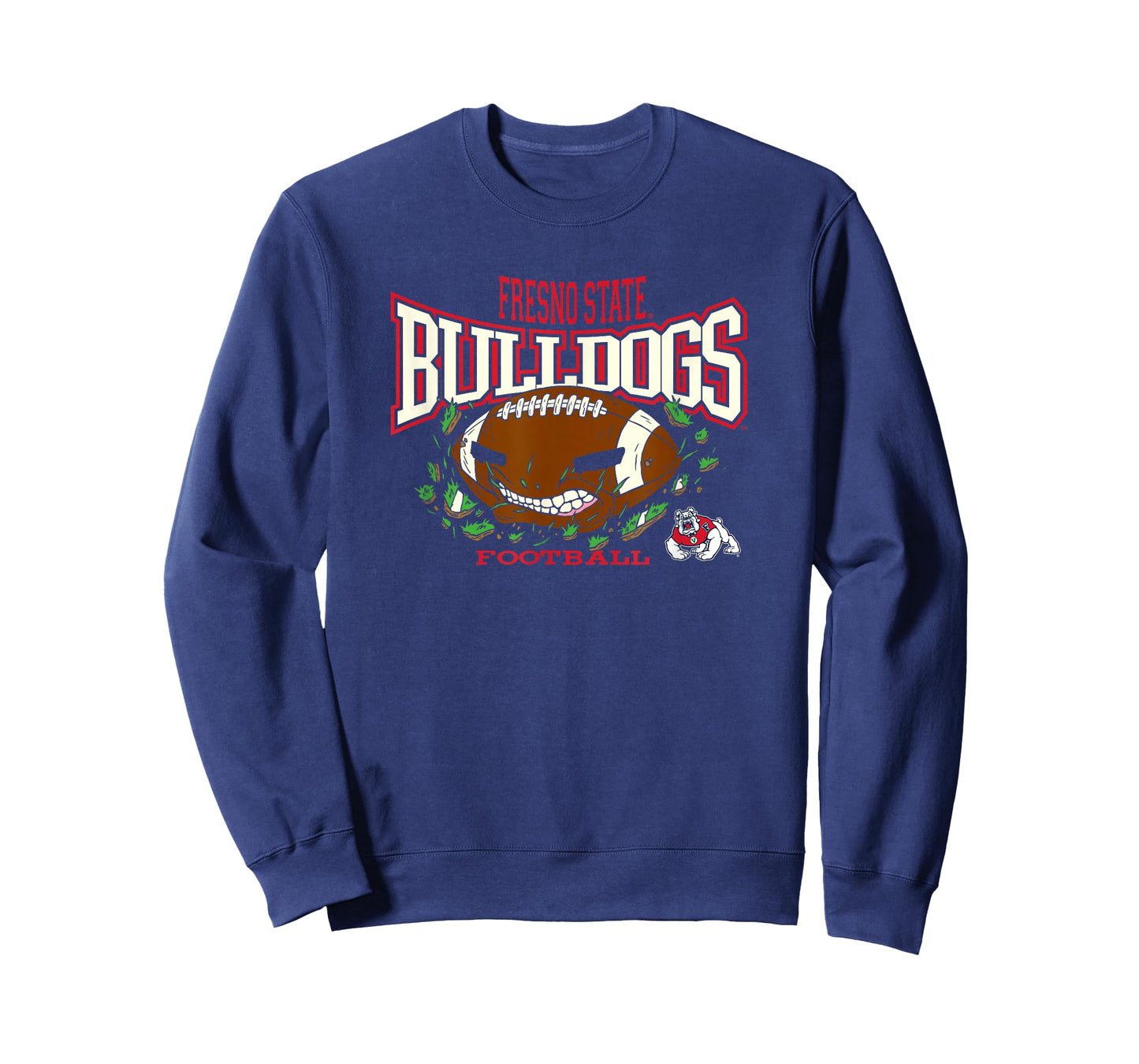 Fresno State Bulldogs Football Bite Black T-Shirt