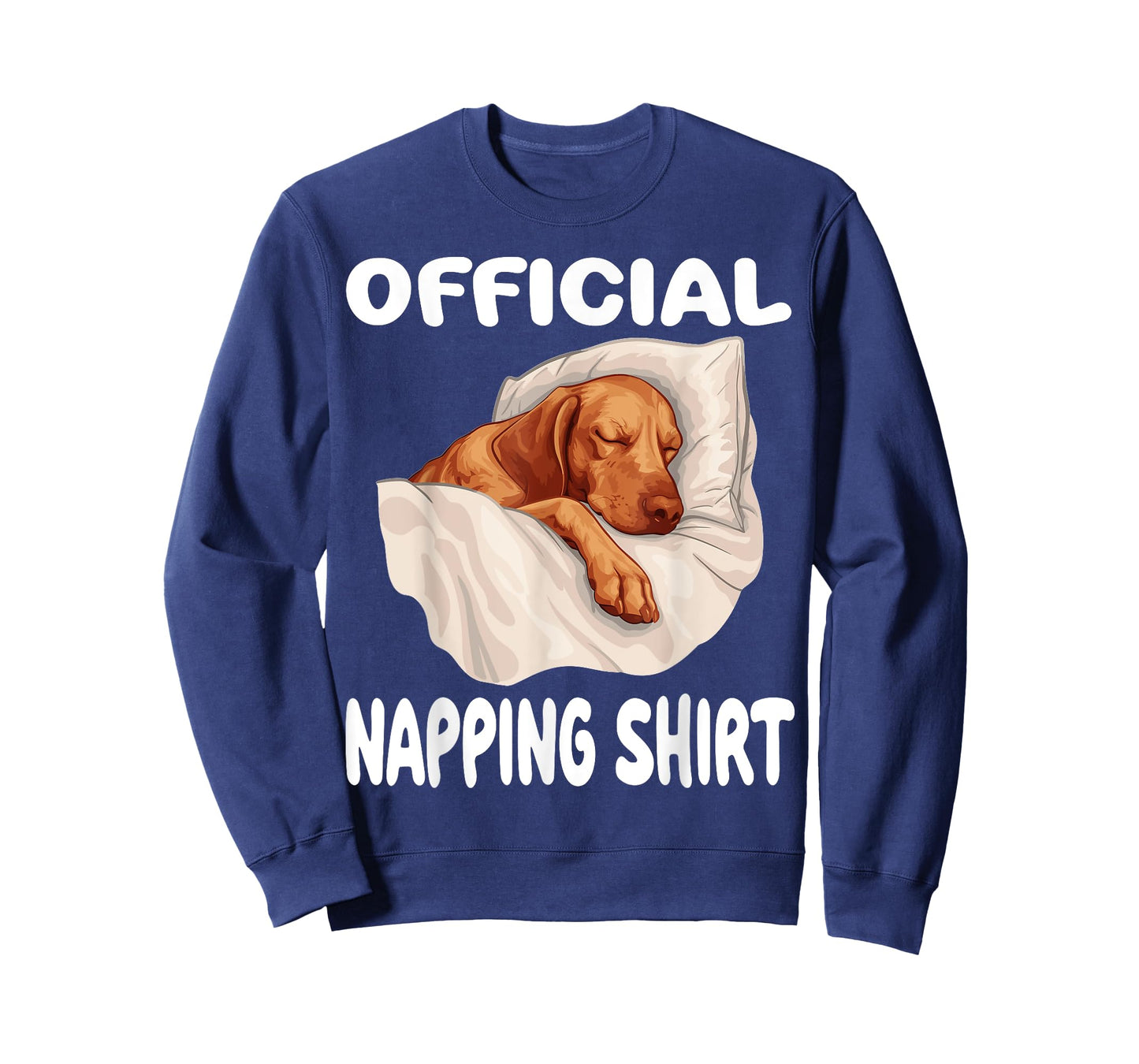 Redbone Coonhound Dog Official Napping shirt Pajamas T-Shirt