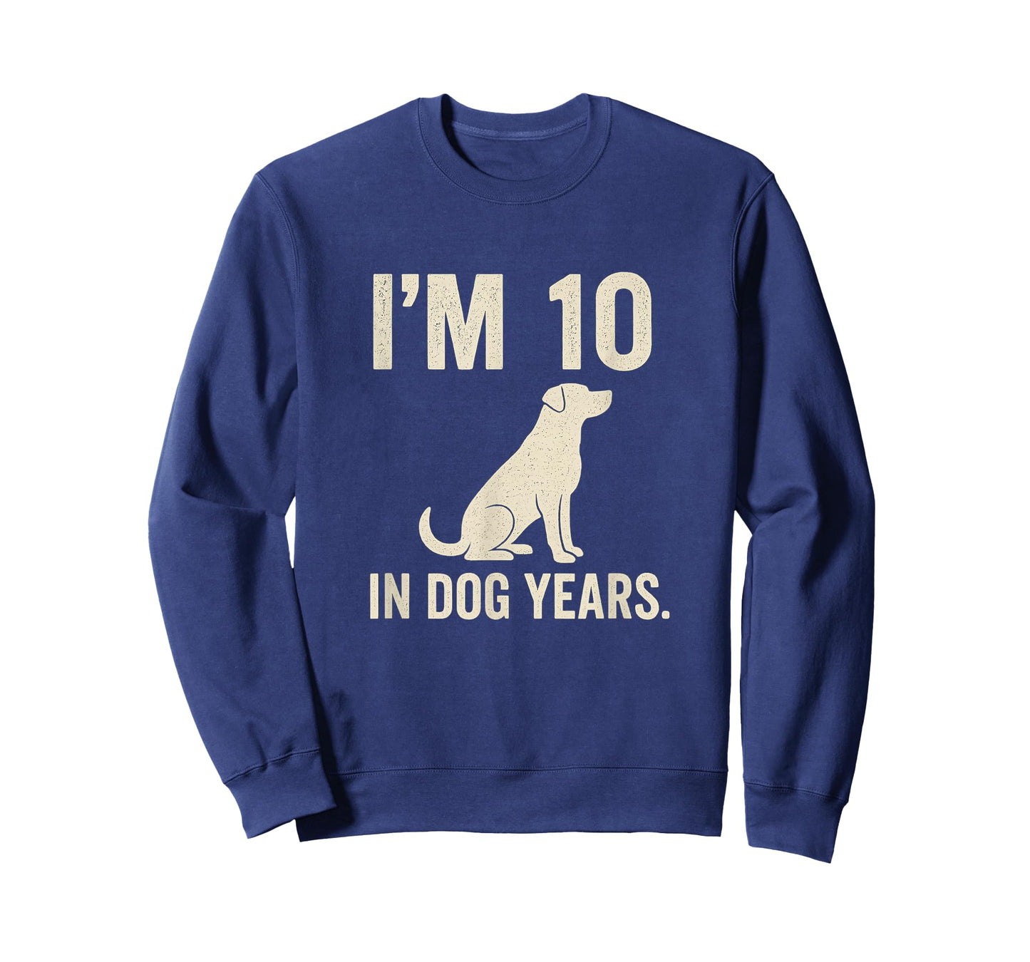 I'm 10 in Dog Years Funny 70th Birthday Gift T-Shirt