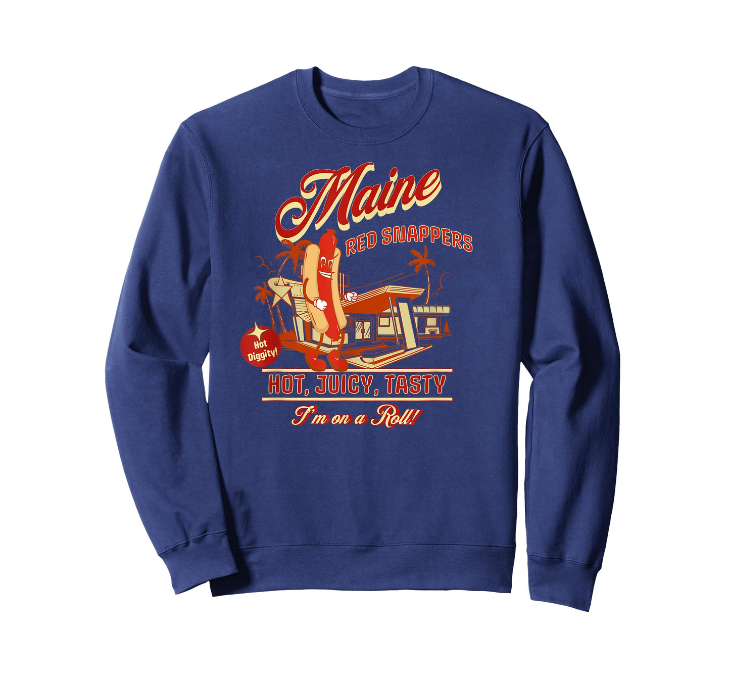 Maine Red Snappers. Best Hot Dog Ever! T-Shirt for Men Women Girls Kids