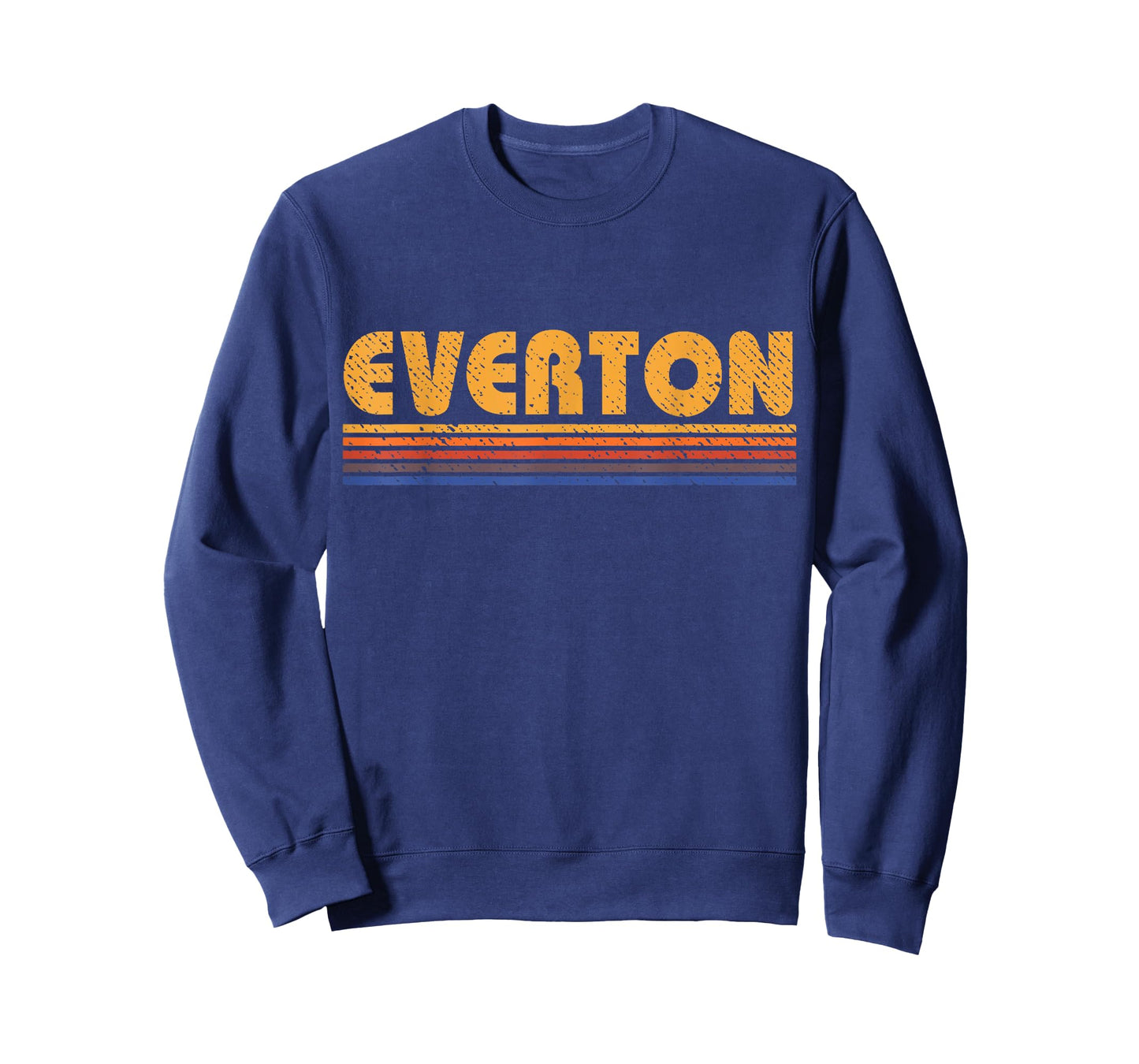 Everton England Vintage 80s Style Everton Athletic Sports T-Shirt