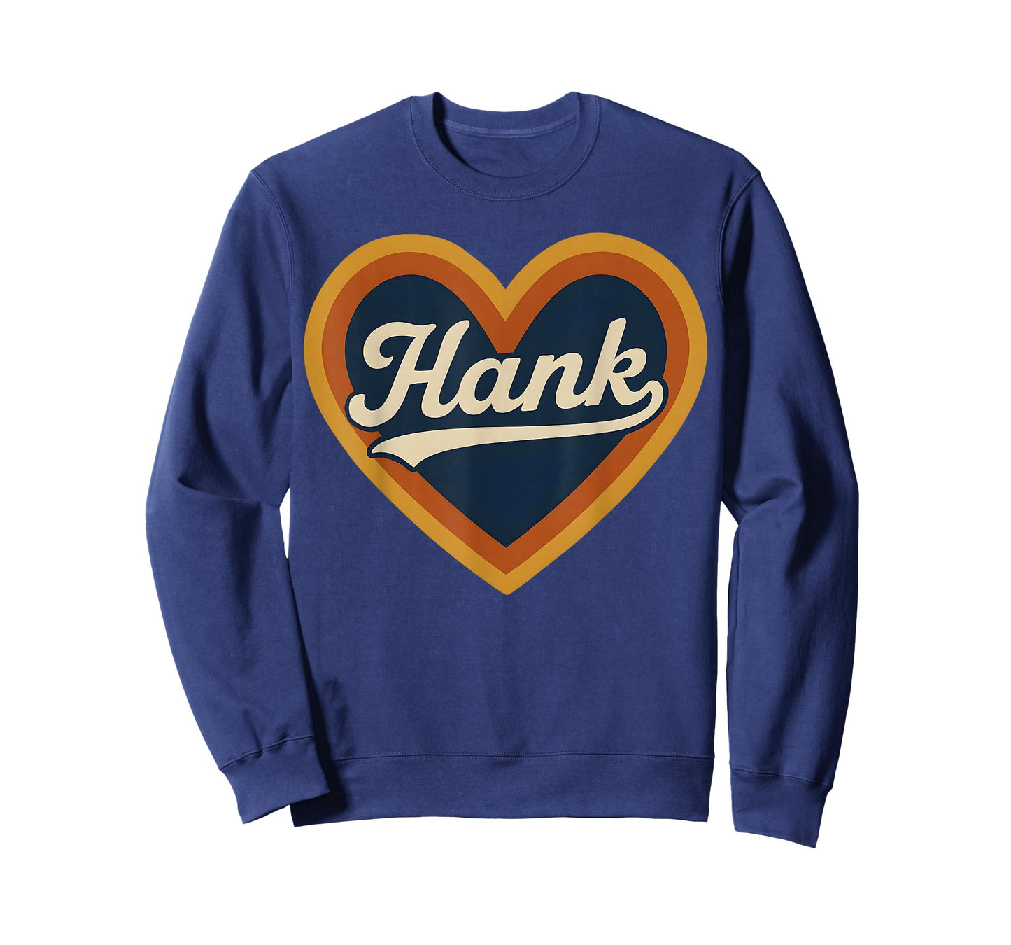 Hank Retro Heart Country Music Design Gift For Men Women Kid T-Shirt