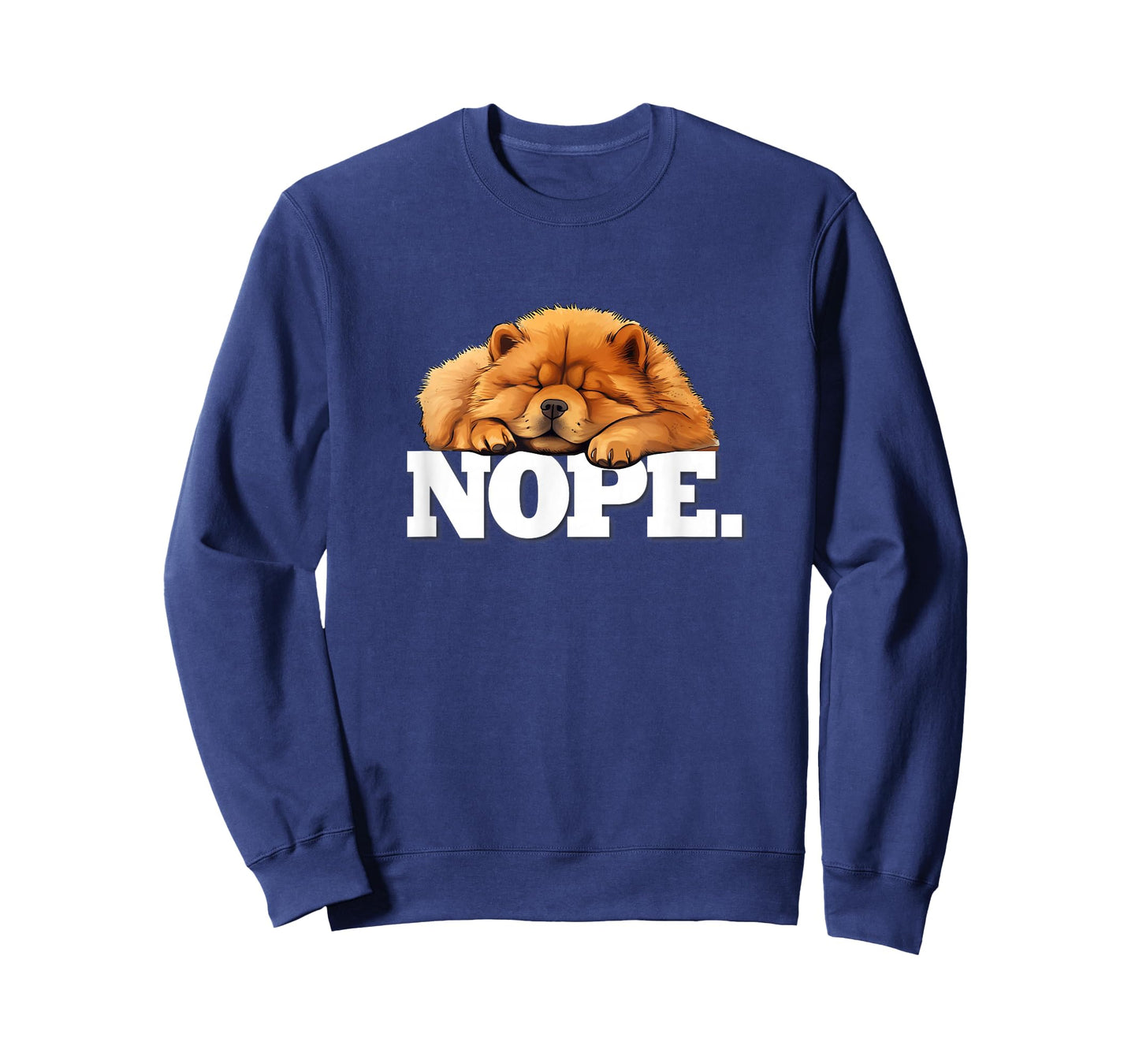 Mens Womens Kids Cute Napping NOPE Chow Chow Lover T-Shirt