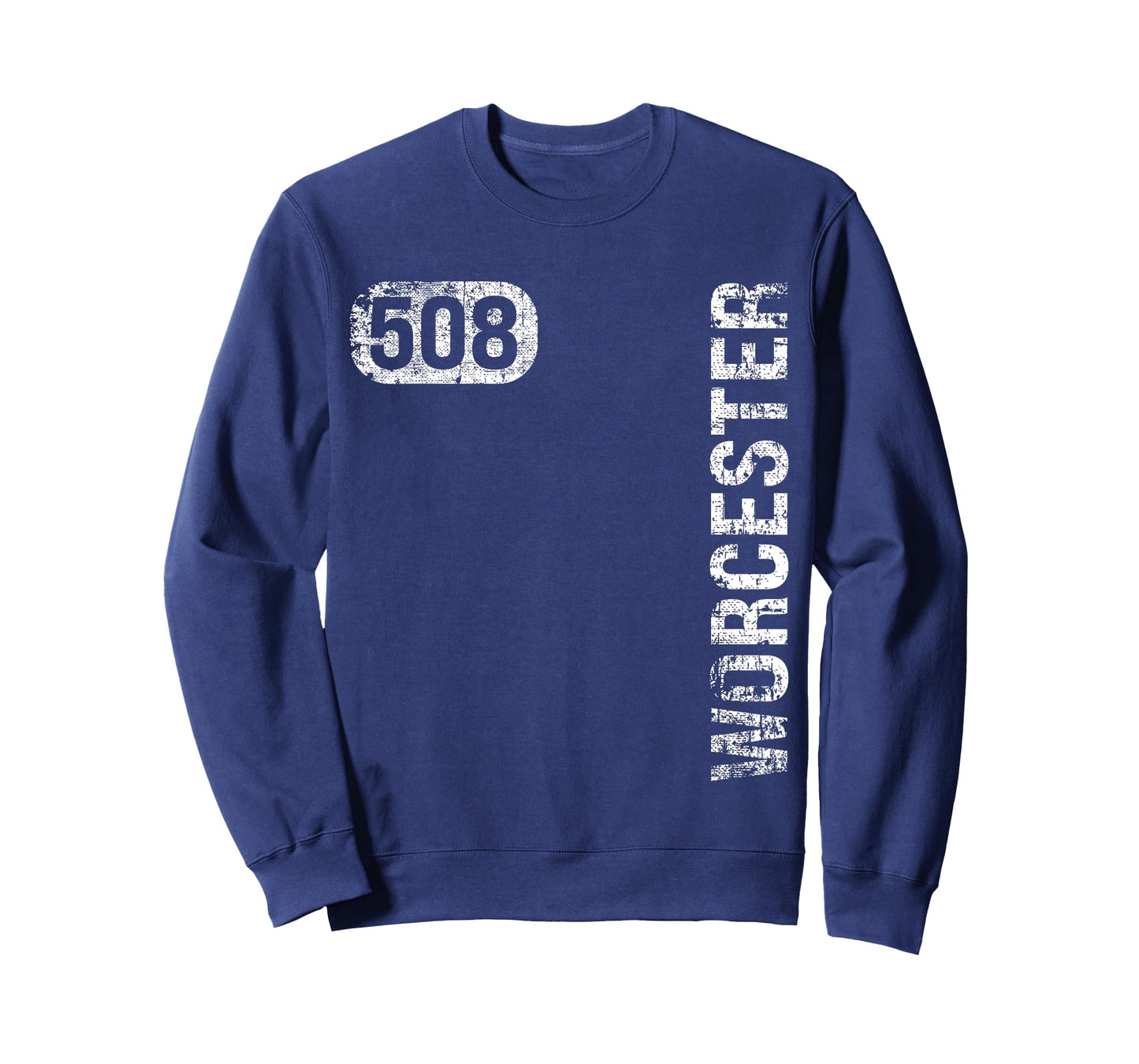 Worcester Massachusetts 508 Area Code Vintage Retro T-Shirt