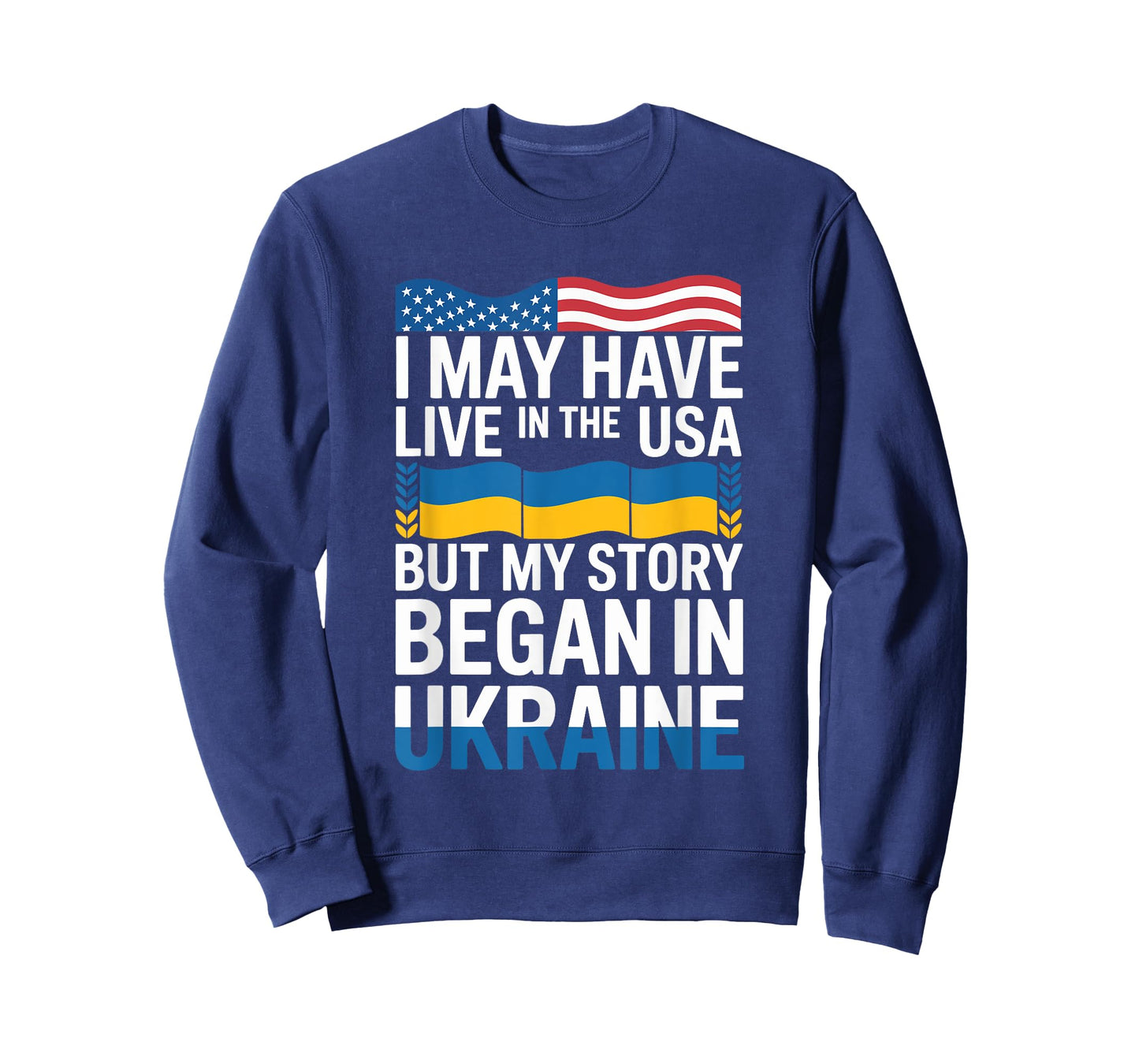I May Have Live in The USA But My Story Began in Ukraine T-Shirt