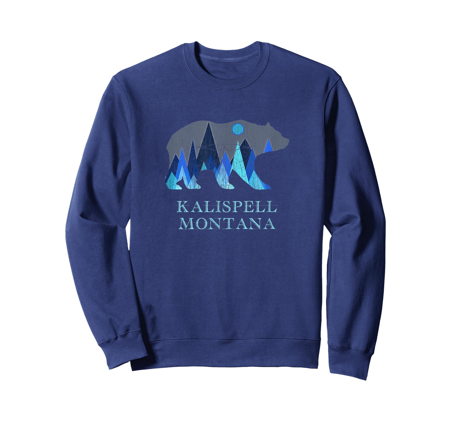 Vintage Kalispell Montana Grizzly Bear T-Shirt