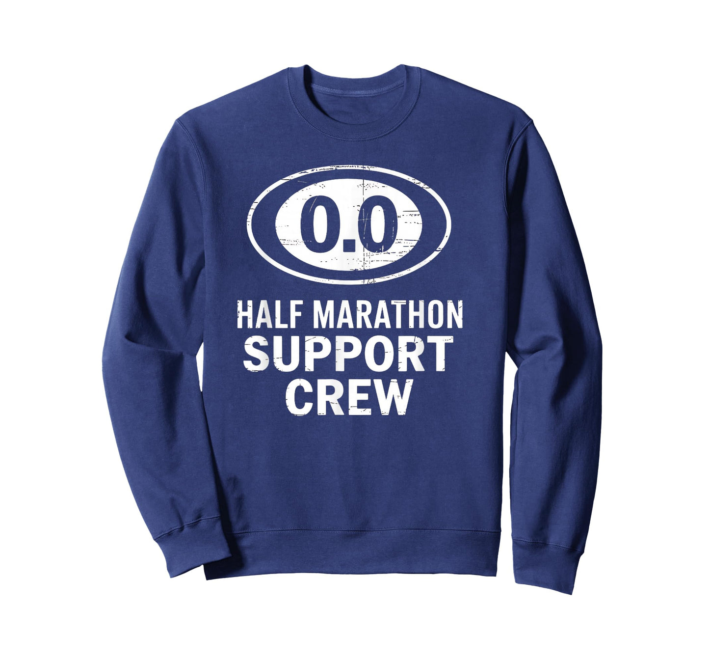 Half Marathon Support Crew Funny Race Day Humor T-Shirt