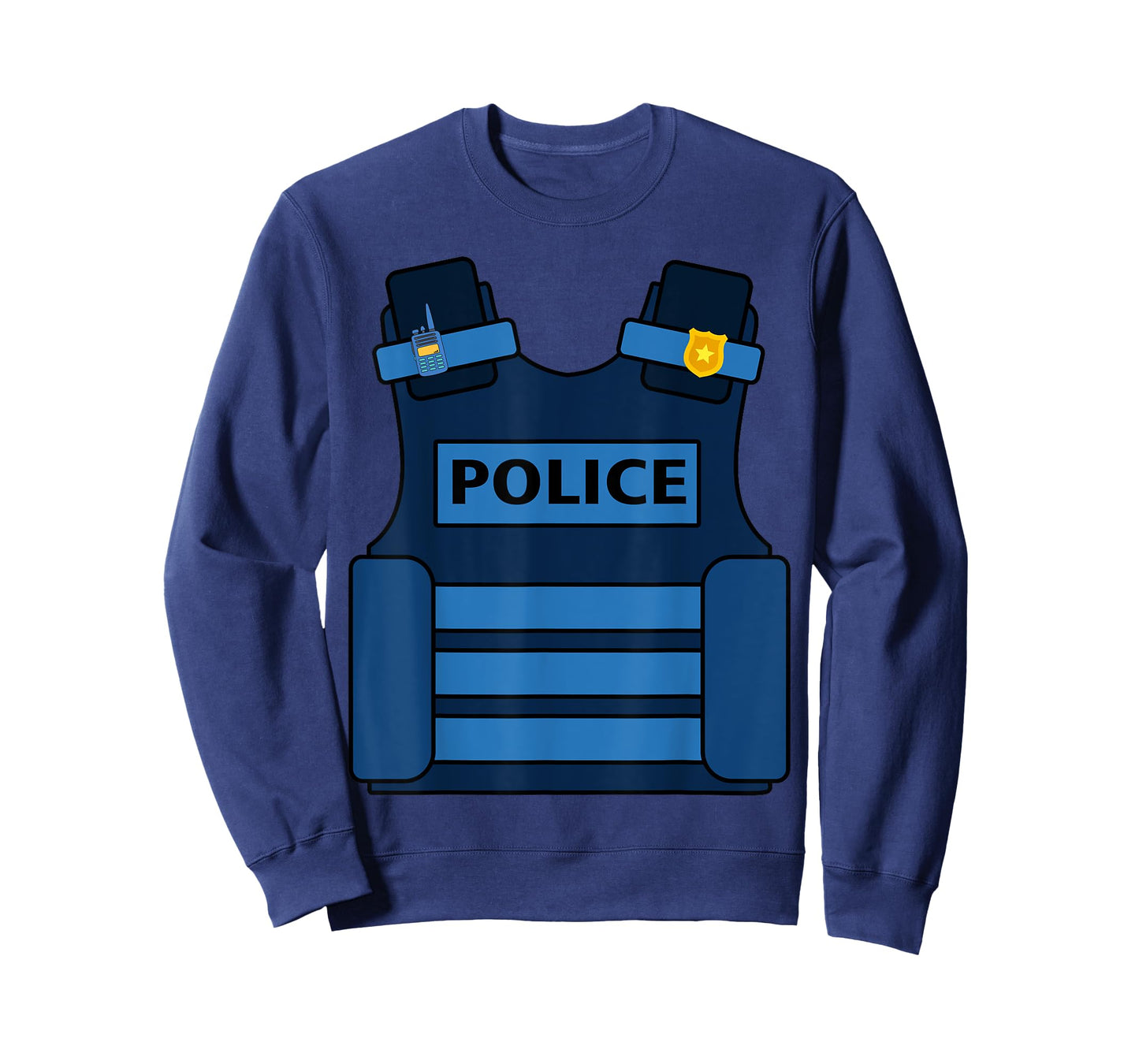 Halloween Policeman Costume Halloween Police Officer Costume T-Shirt