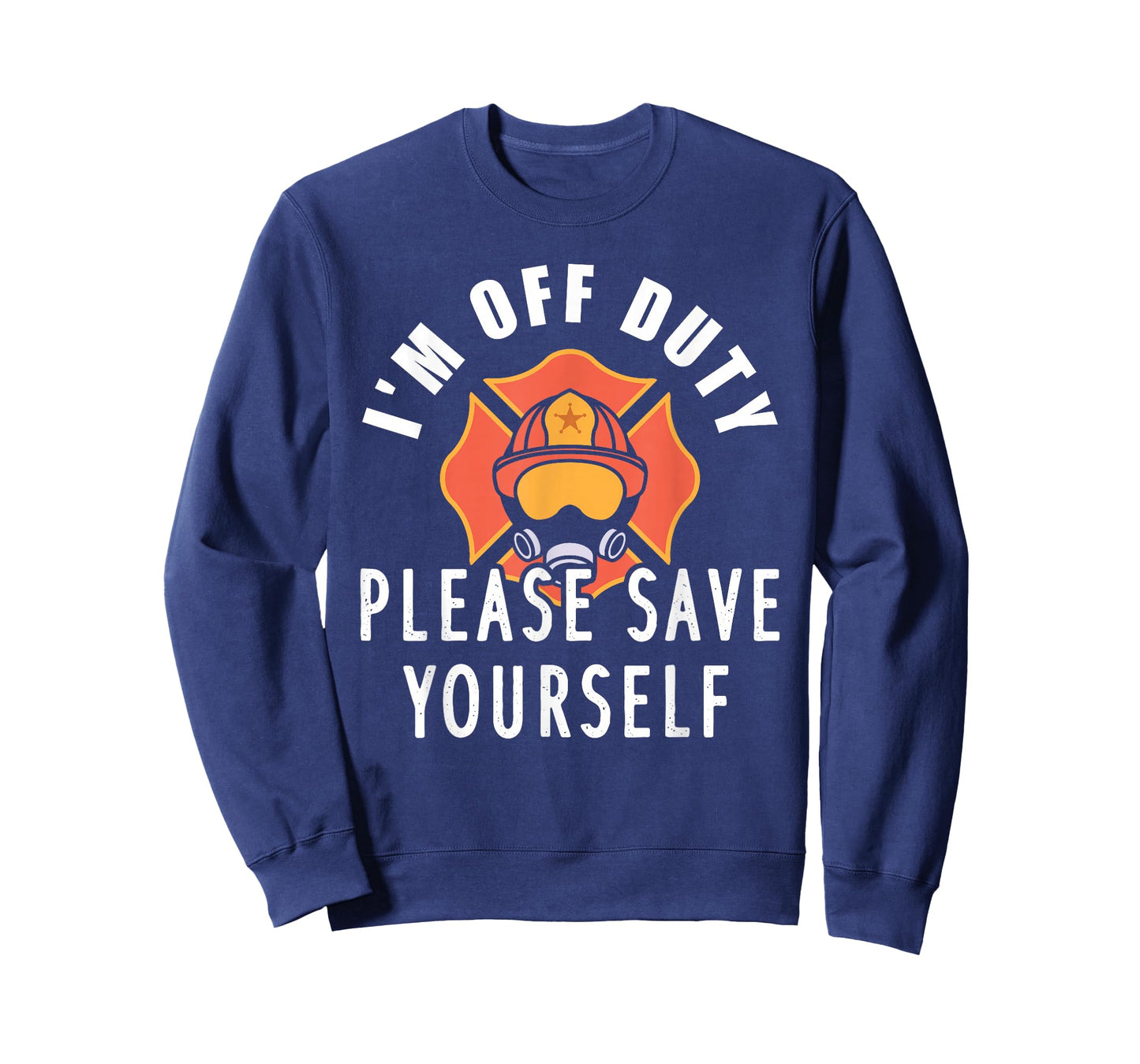 Off Duty Design For A Firefighter T-Shirt