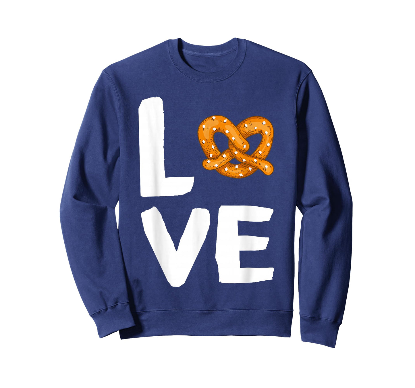 I Love Pretzels for Pretzel Day Funny Office Wear Gifts T-Shirt