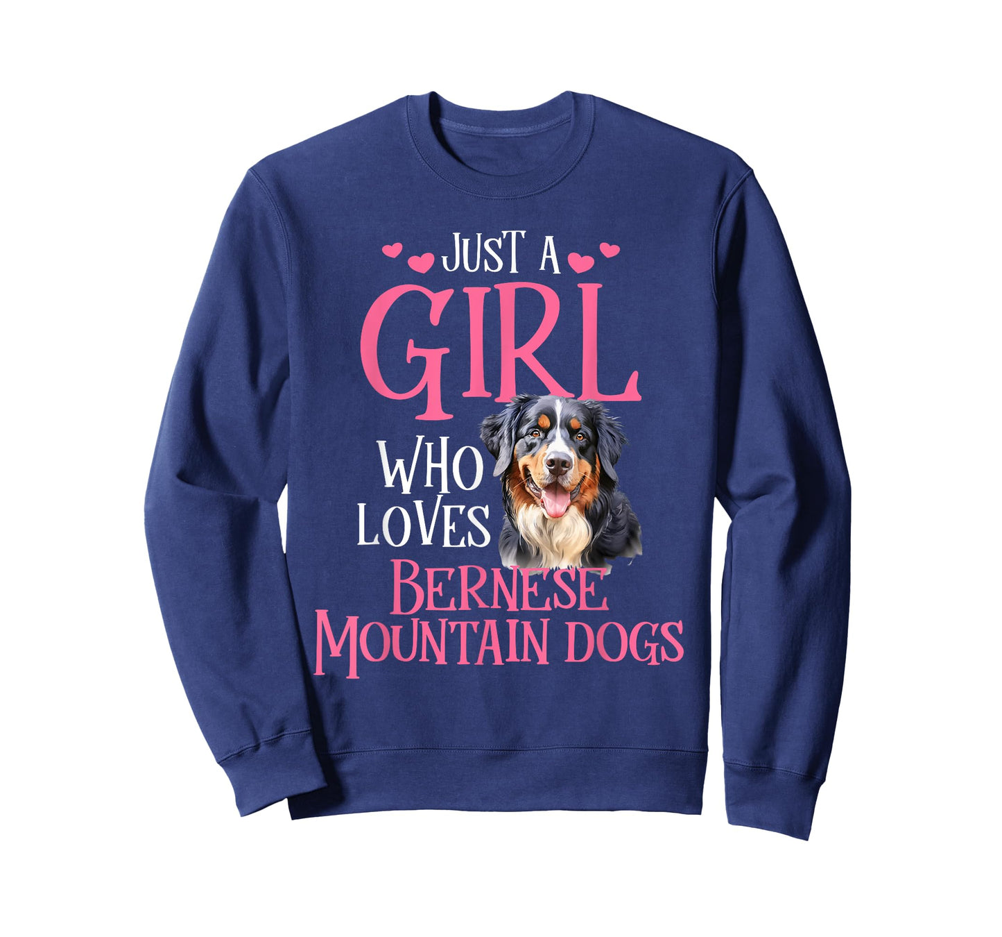 Just A Girl Who Loves Bernese Mountain Dogs T-Shirt