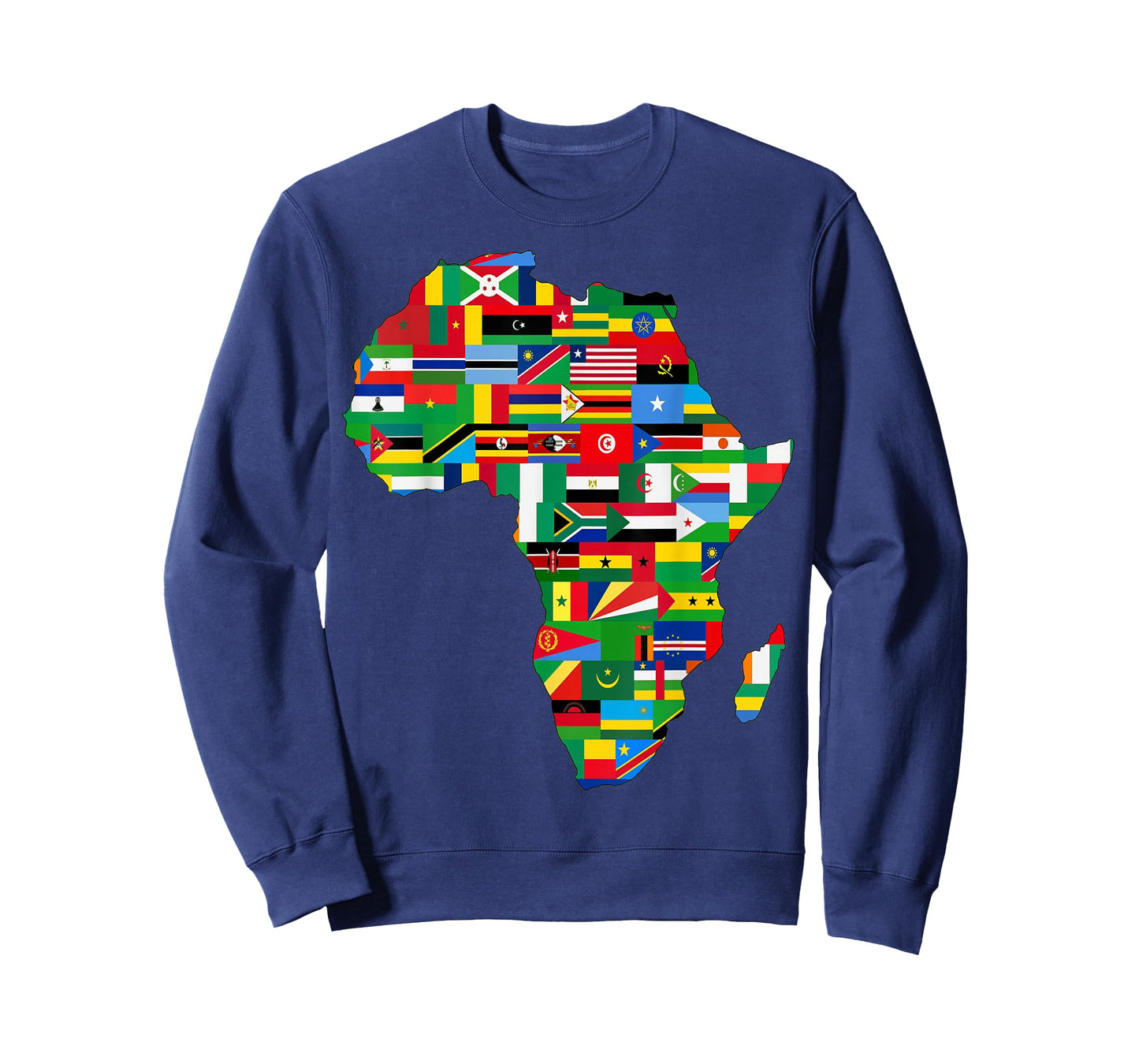Africa T-Shirt Proud African Country Flags Continent Love T-Shirt