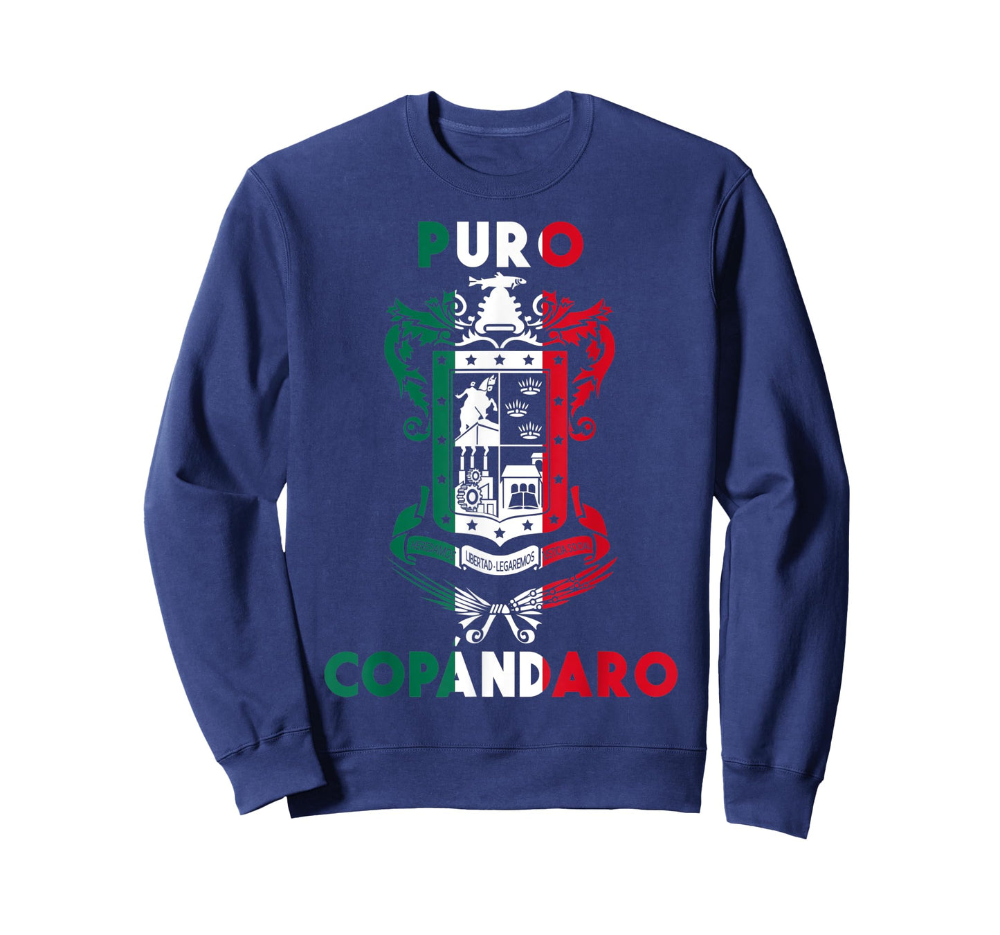 Copándaro Michoacan Mexico Escudo Y Lema Arte Emblem Merch T-Shirt