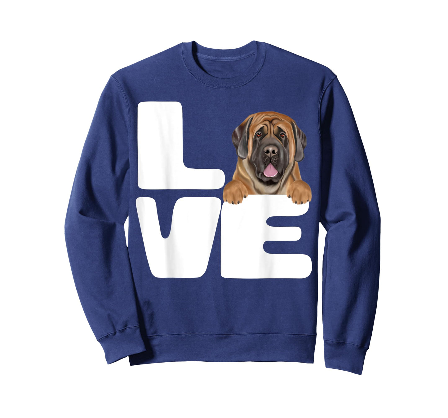 I Love My Mastiff Dog Lover T-Shirt for Men Women Kids