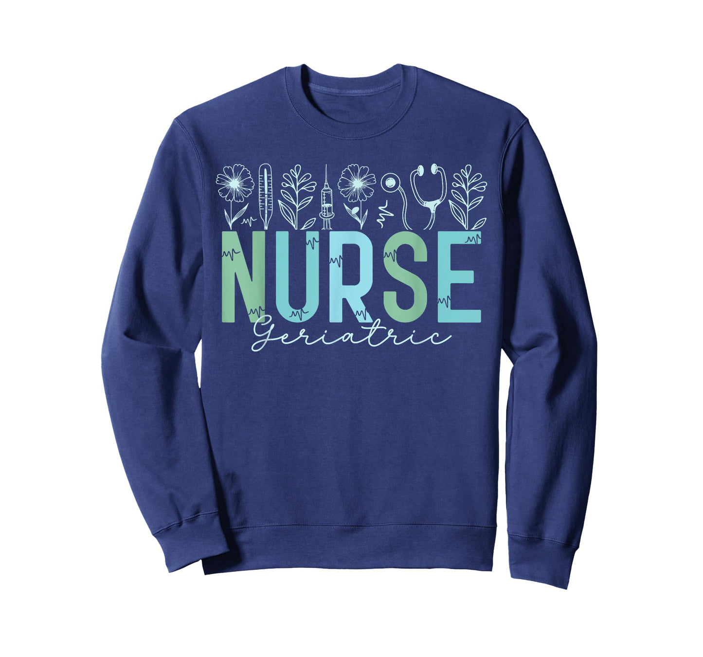 Geriatric Caregiver Geriatric Nurse Nursing Women T-Shirt