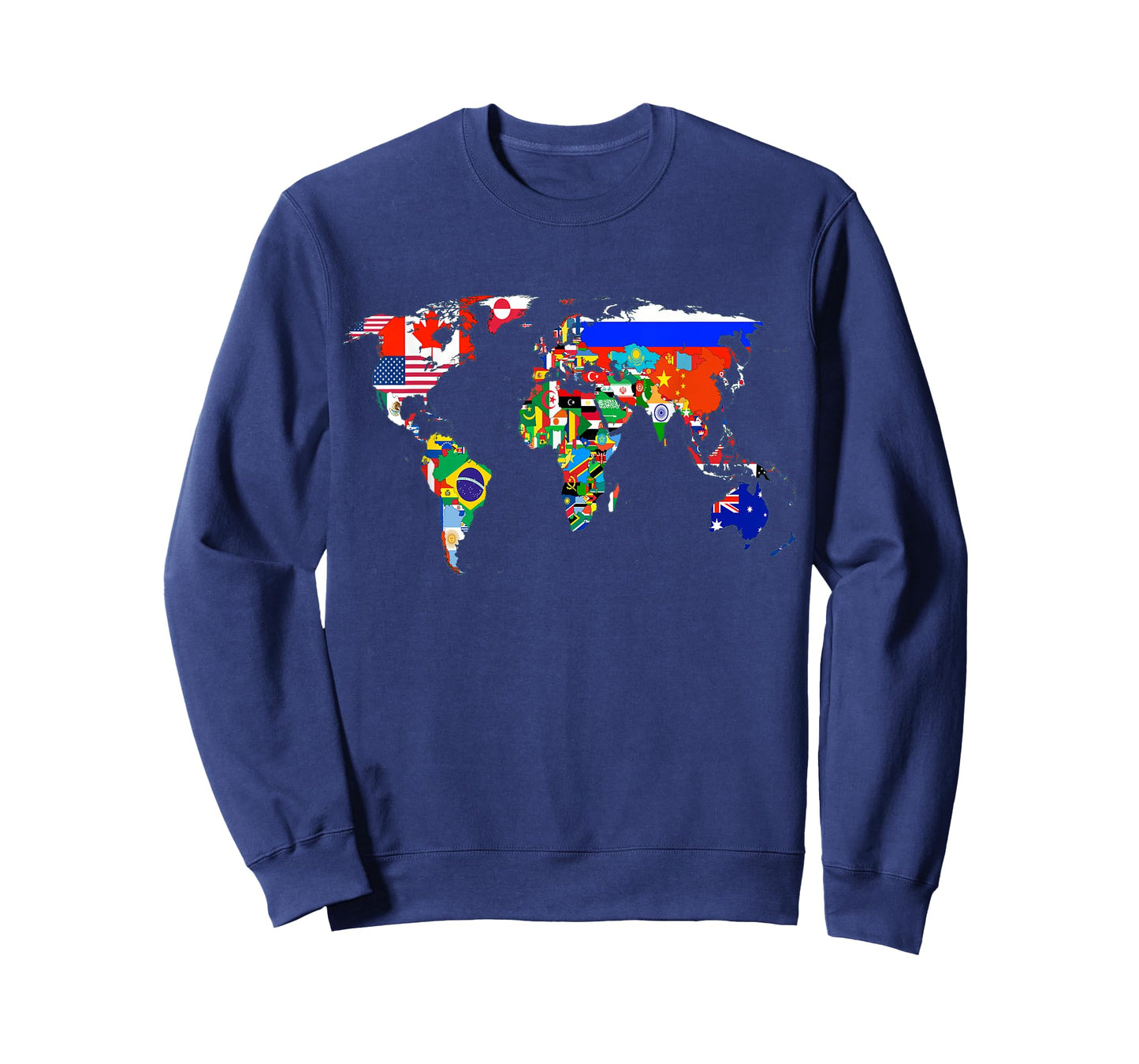 World Map Country Flag Atlas T-Shirt