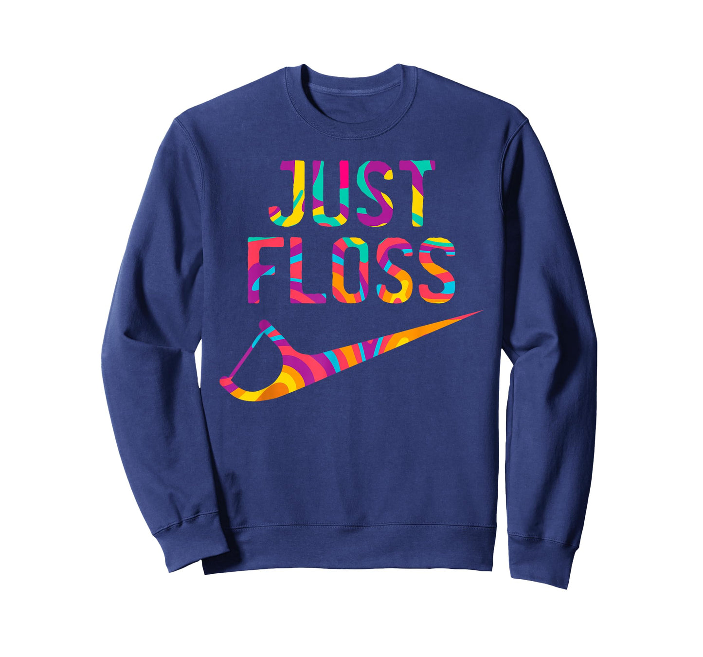 Just Floss Funny Dental Oral Hygienist RDH Dentist Assistant T-Shirt Small