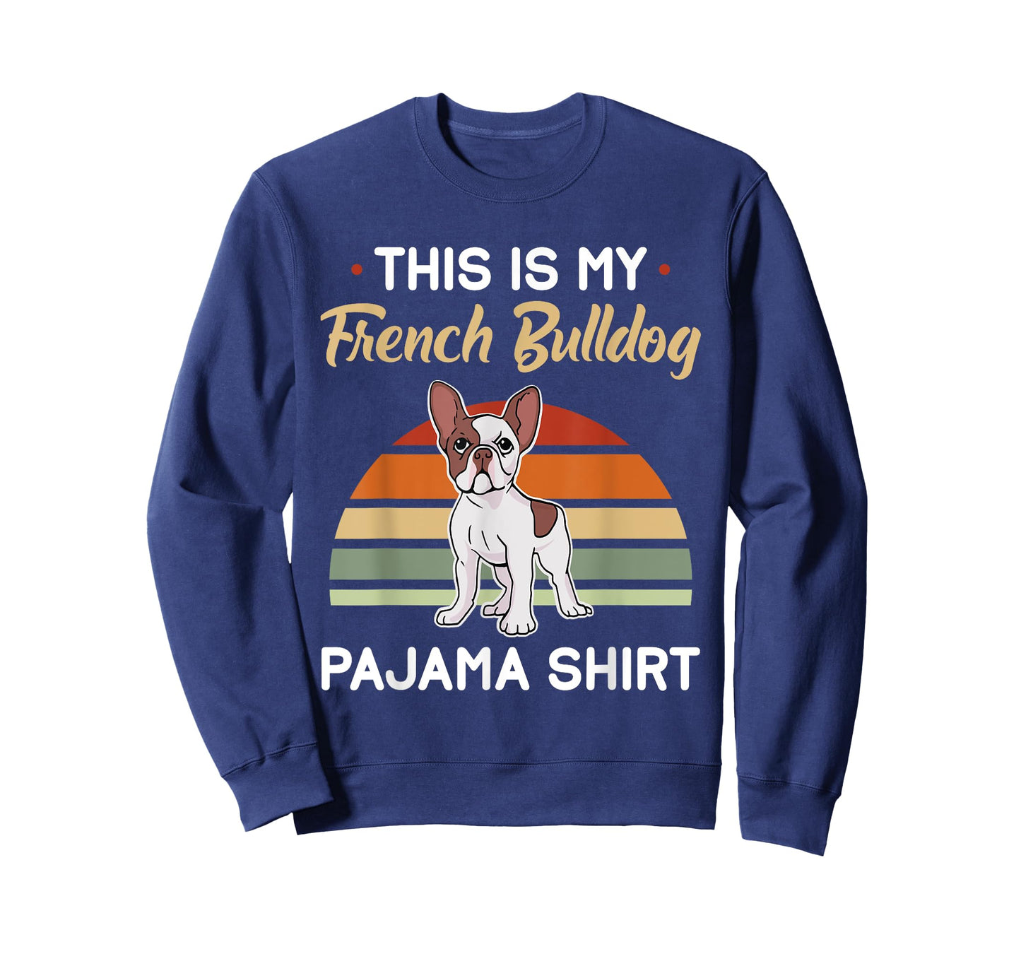 This Is My French Bulldog Pajama Shirt Frenchie Pajamas T-Shirt