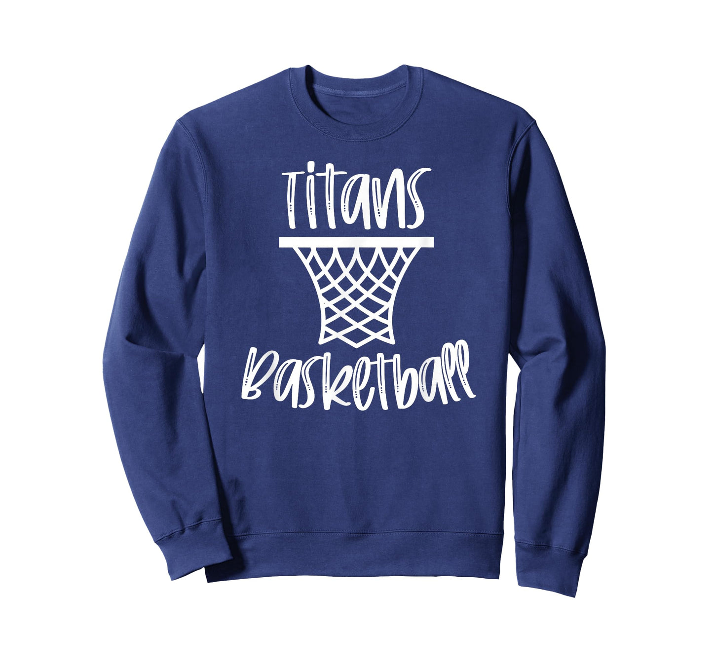 Titans Basketball Team Mascot School Spirit Game Night T-Shirt