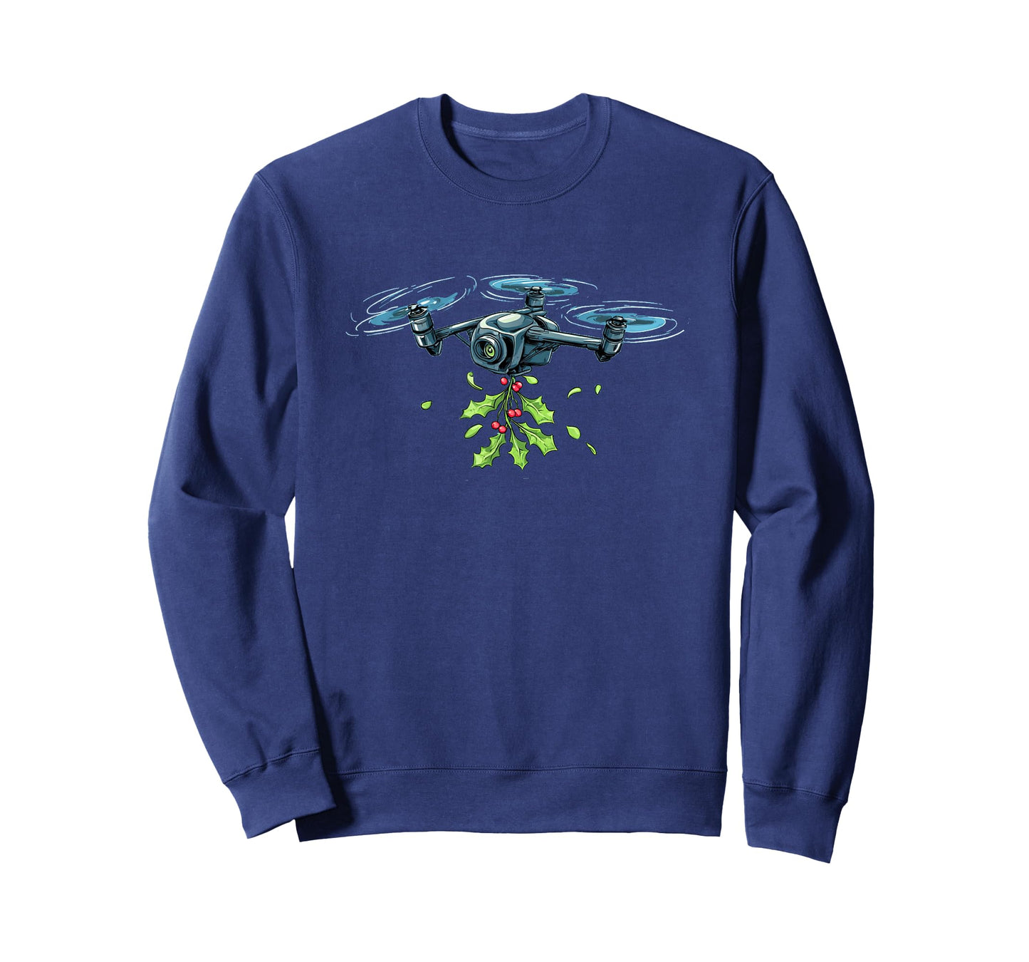 Funny Mistletoe Drone Costume T-Shirt
