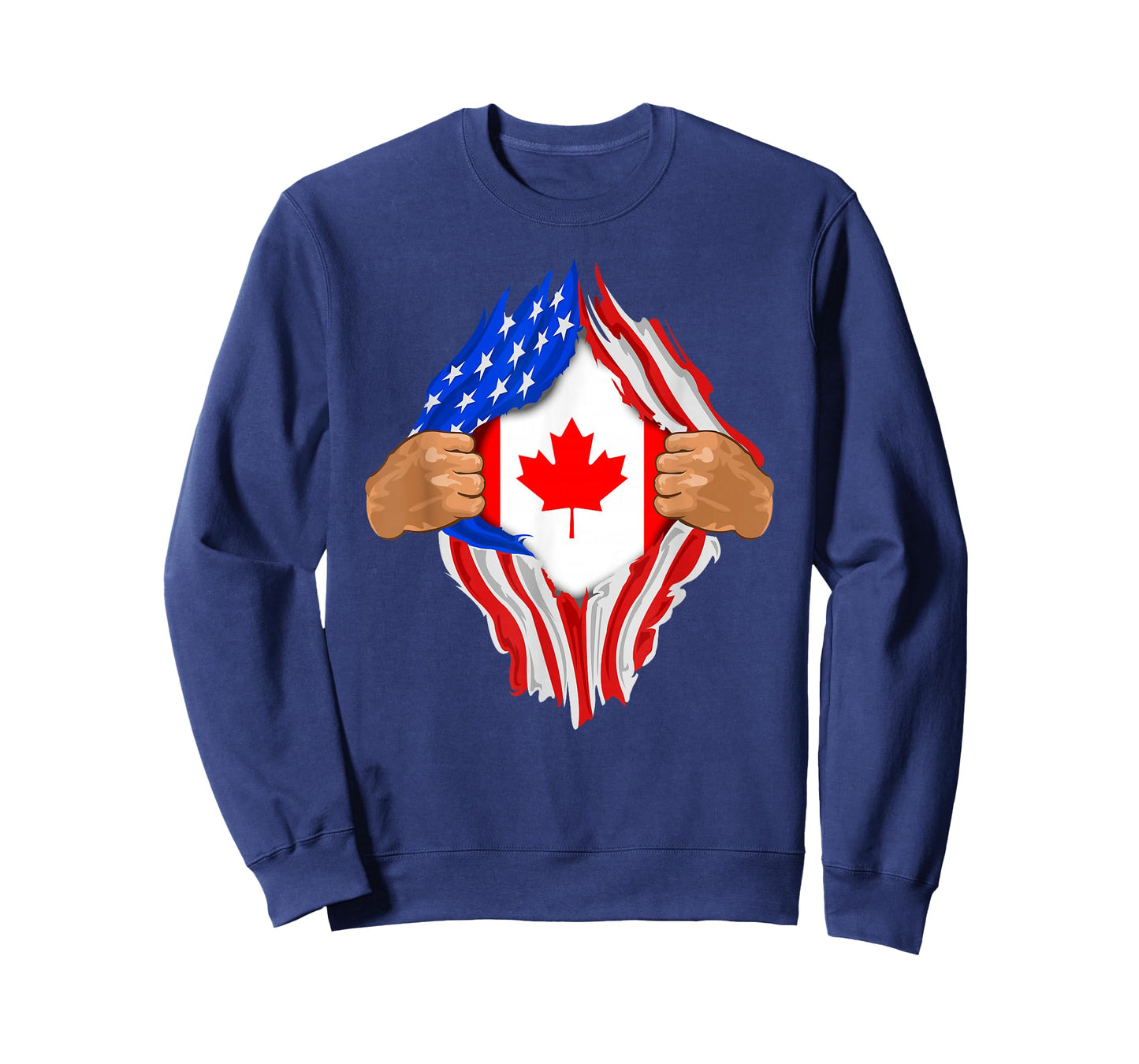 Canadian Blood Inside Me T-Shirt | Canada Flag Gift T-Shirt