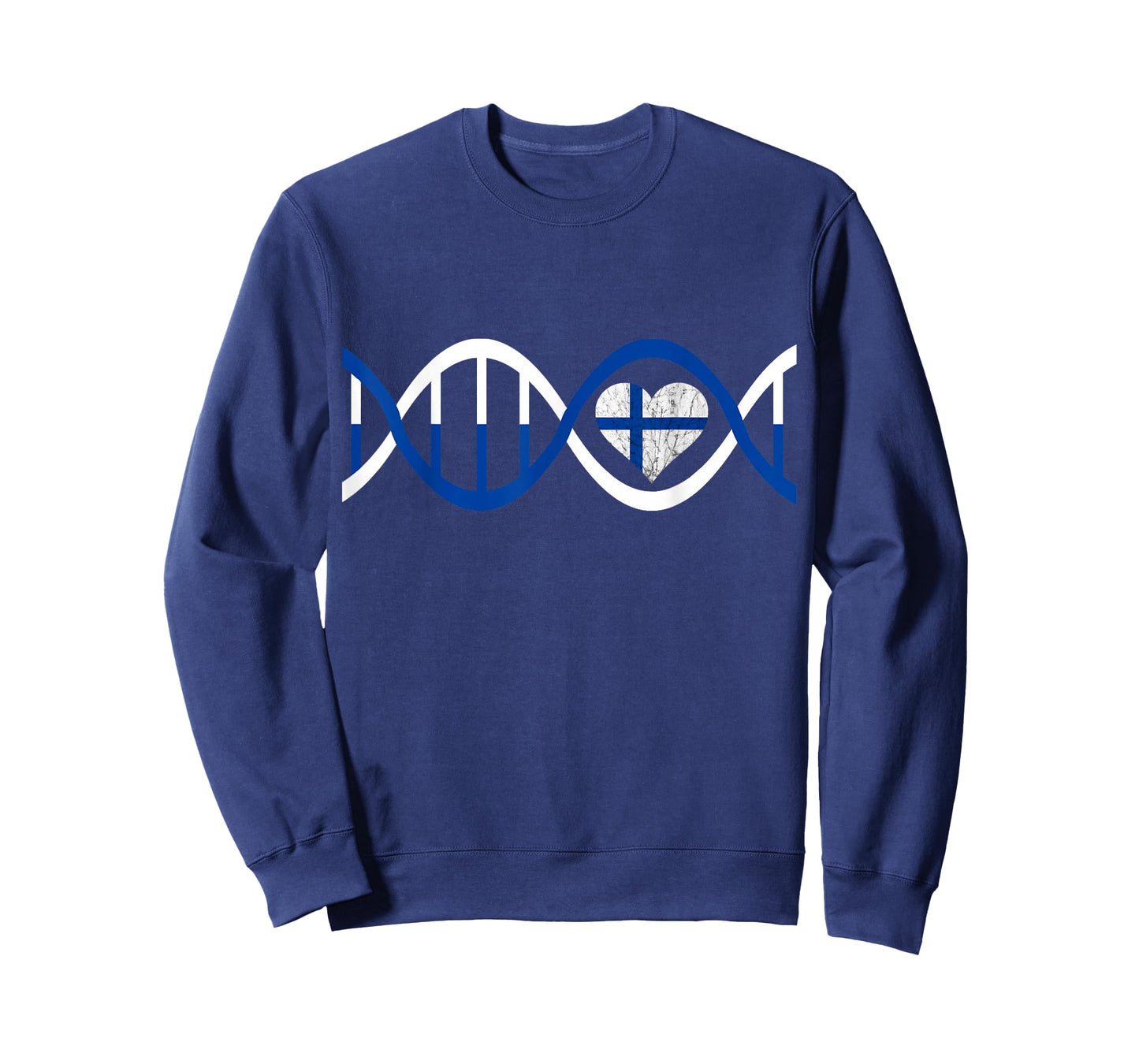 Finland DNA Strand Fins Genetics Sisu Finnish Roots T-Shirt