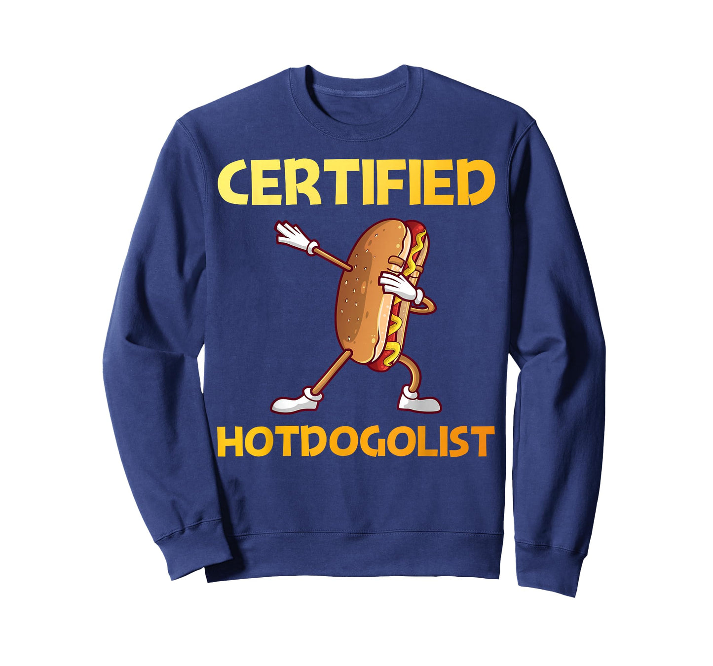Cool Hotdog Outfit for Men Women Adult Hotdog Hot Dog Lover T-Shirt