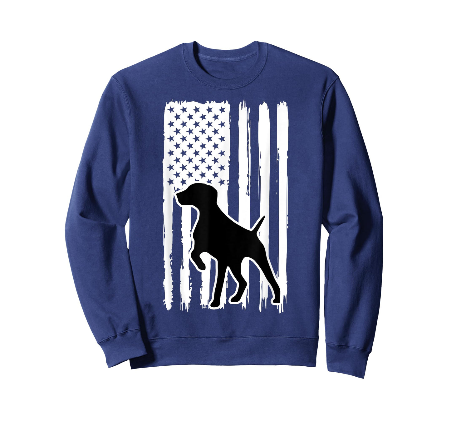 German Shorthaired Pointer American Flag USA Patriot T-Shirt