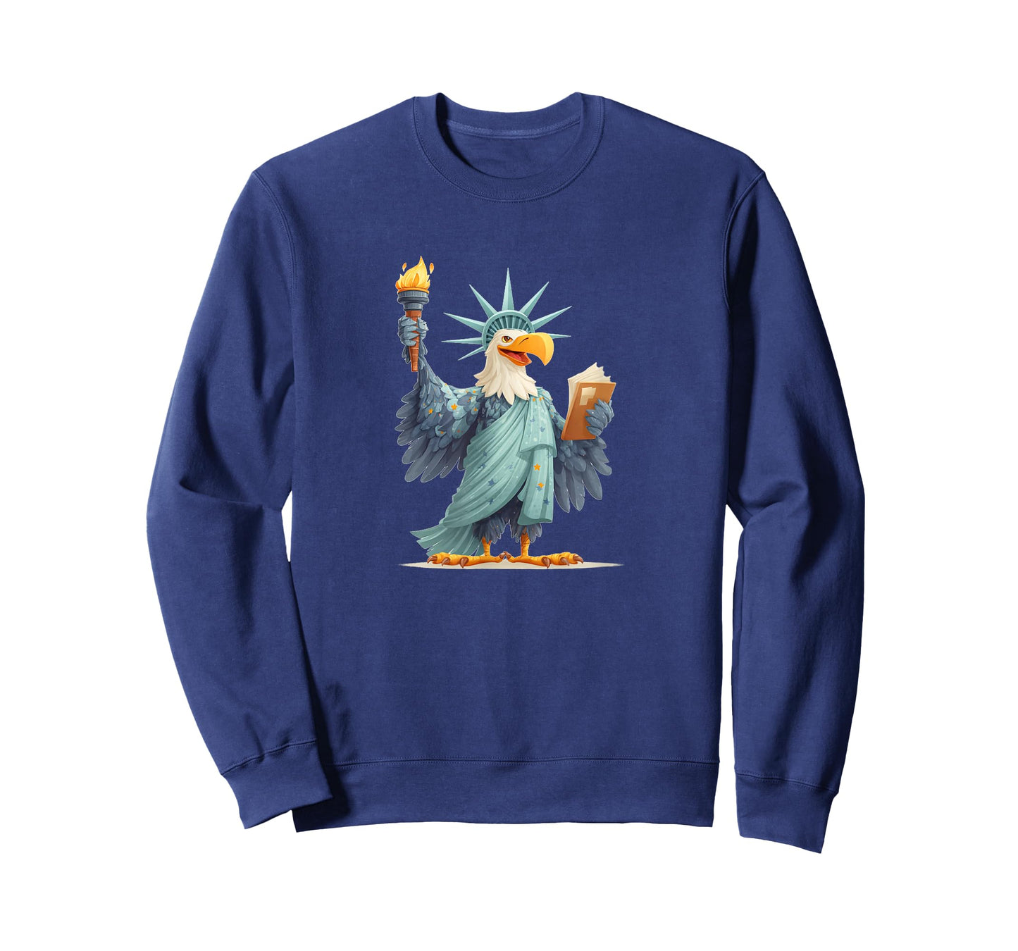 Symbolic Statue of Liberty Costume for Eagle Lovers T-Shirt