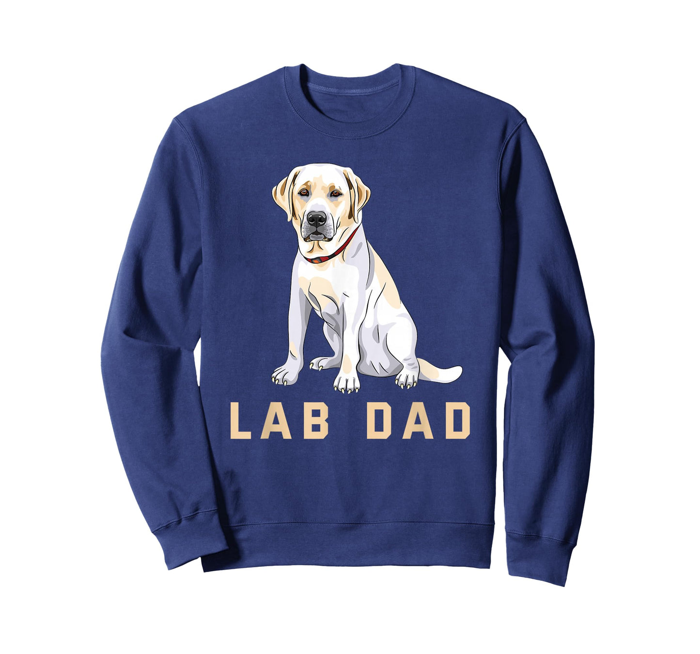 Lab Dad Yellow Labrador Retriever Shirt For Men T-Shirt