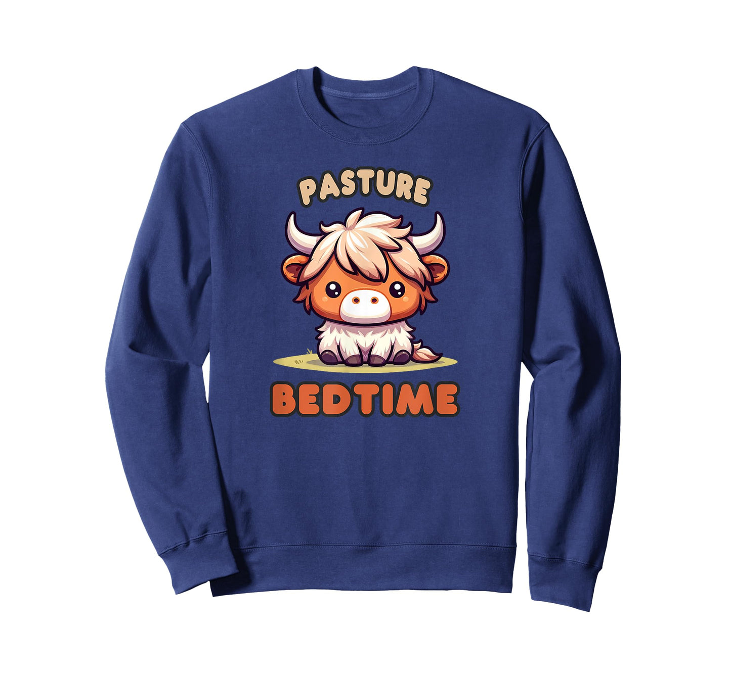Pasture Bedtime Micro Mini Highland Cow Cute Calf Funny Moo T-Shirt