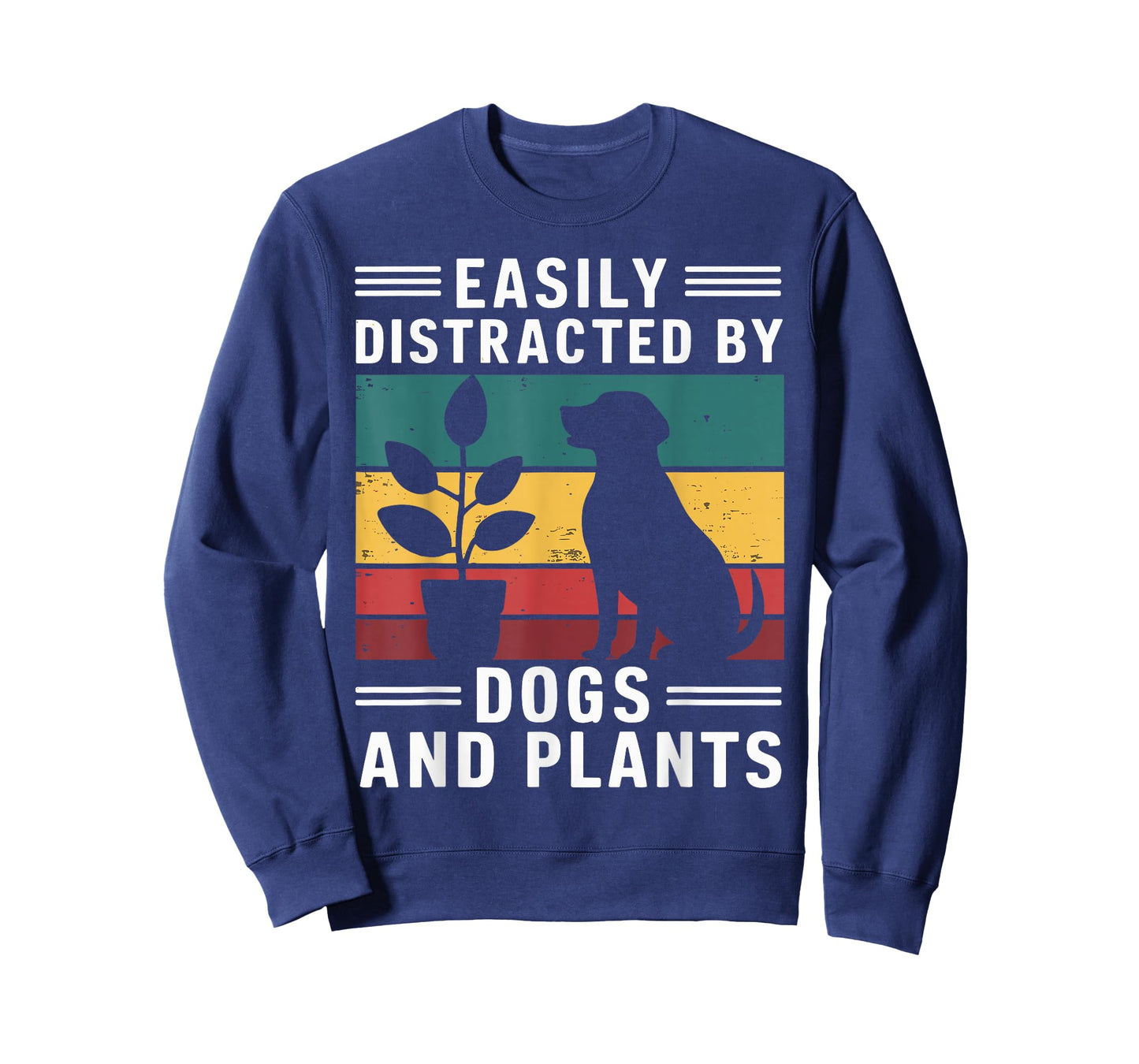 Easily Distracted By Dogs And Plants T-Shirt