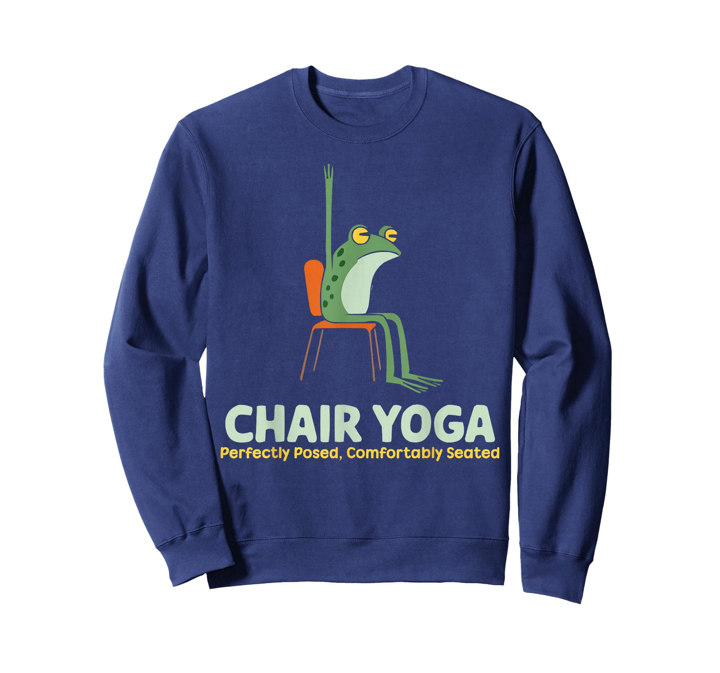Chair Yoga Exercise Zen Fitness Workout Yoga Instructor T-Shirt