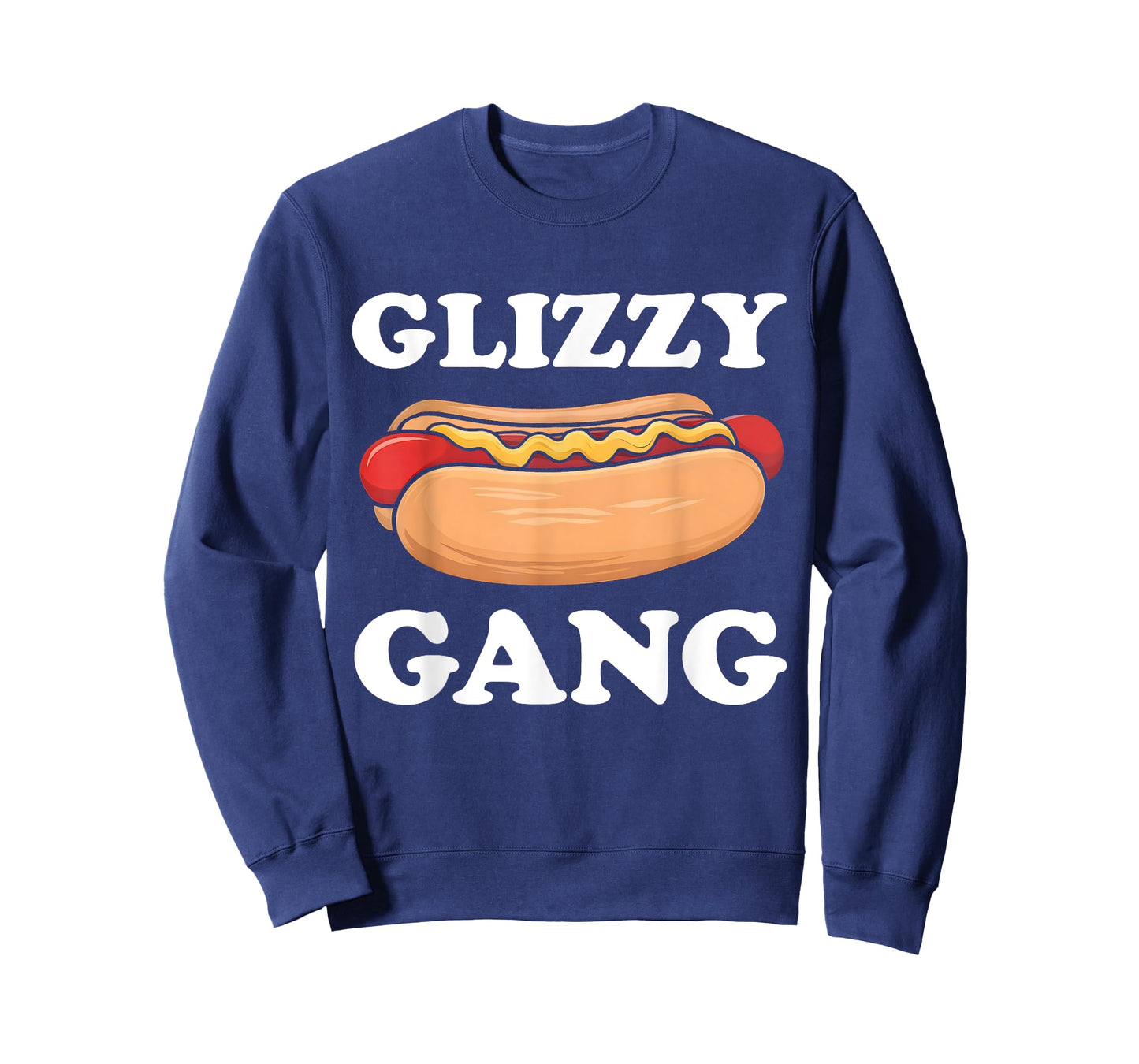 Glizzy Gang Funny Hot Dog Saying Glizzie Gobbler Meme Men Women T-Shirt