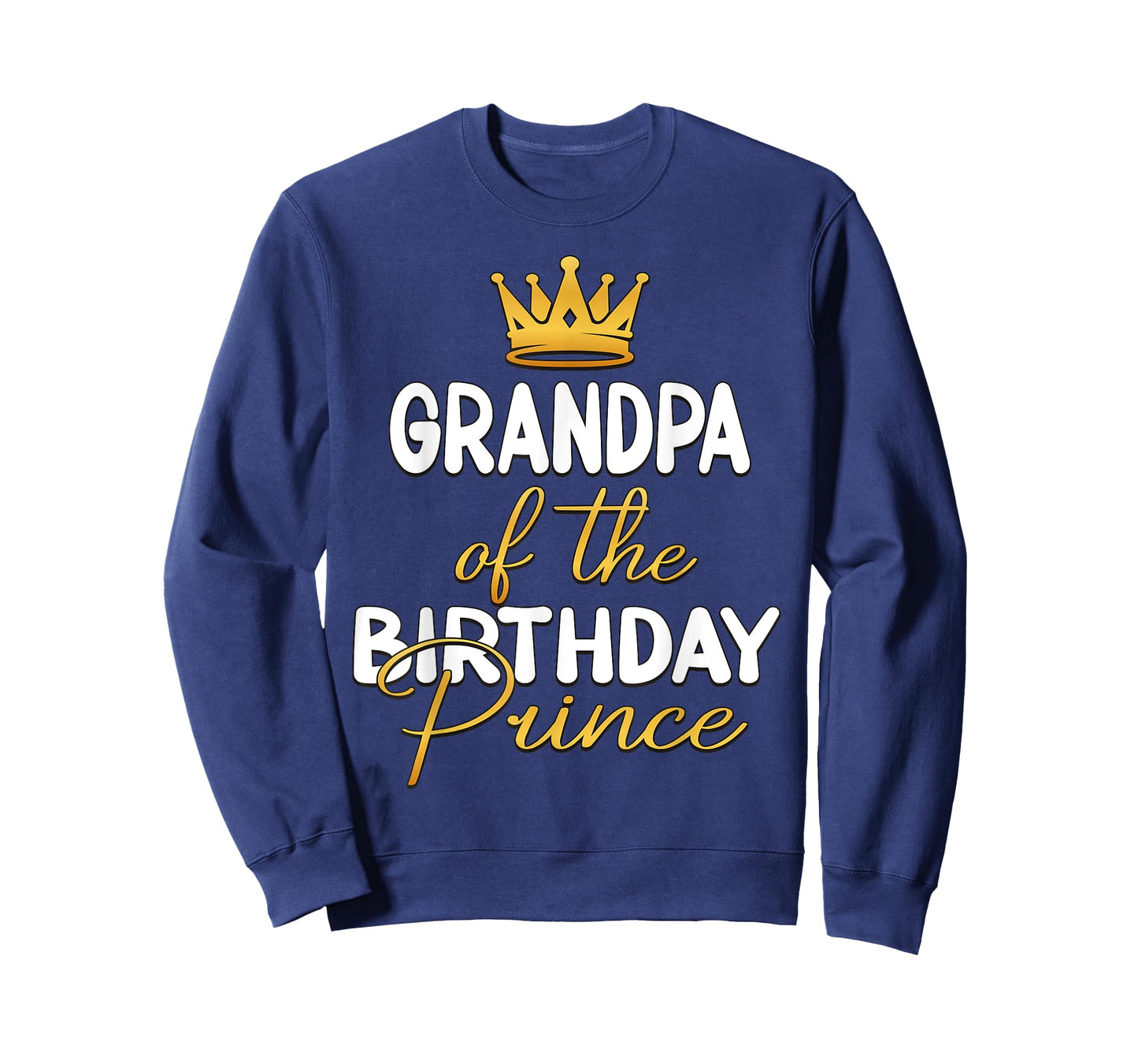 Grandpa Of The Birthday Prince Boy Bday Party Idea For Him T-Shirt