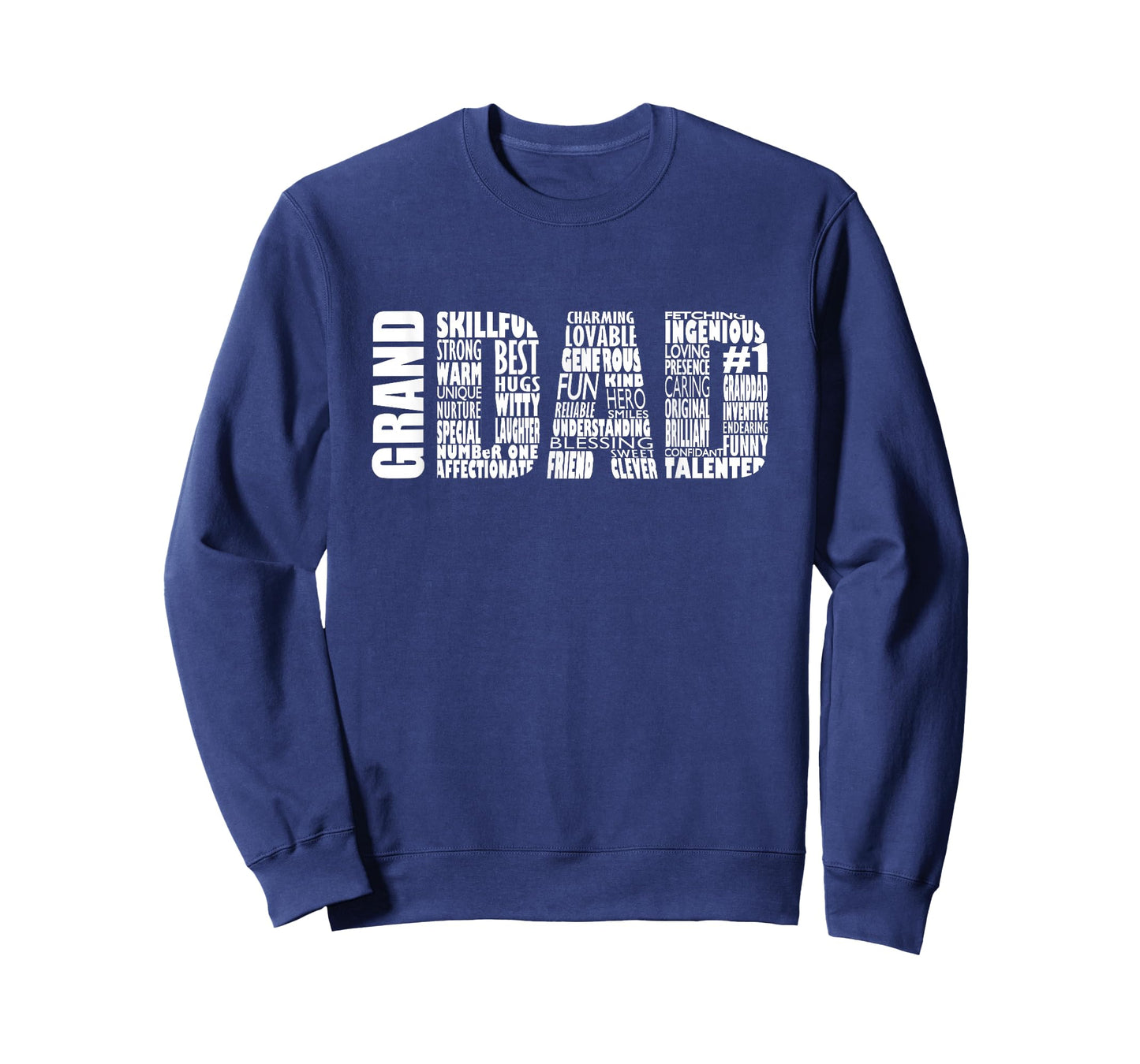 Granddad Grandpa T-Shirt Word Cloud T-Shirt