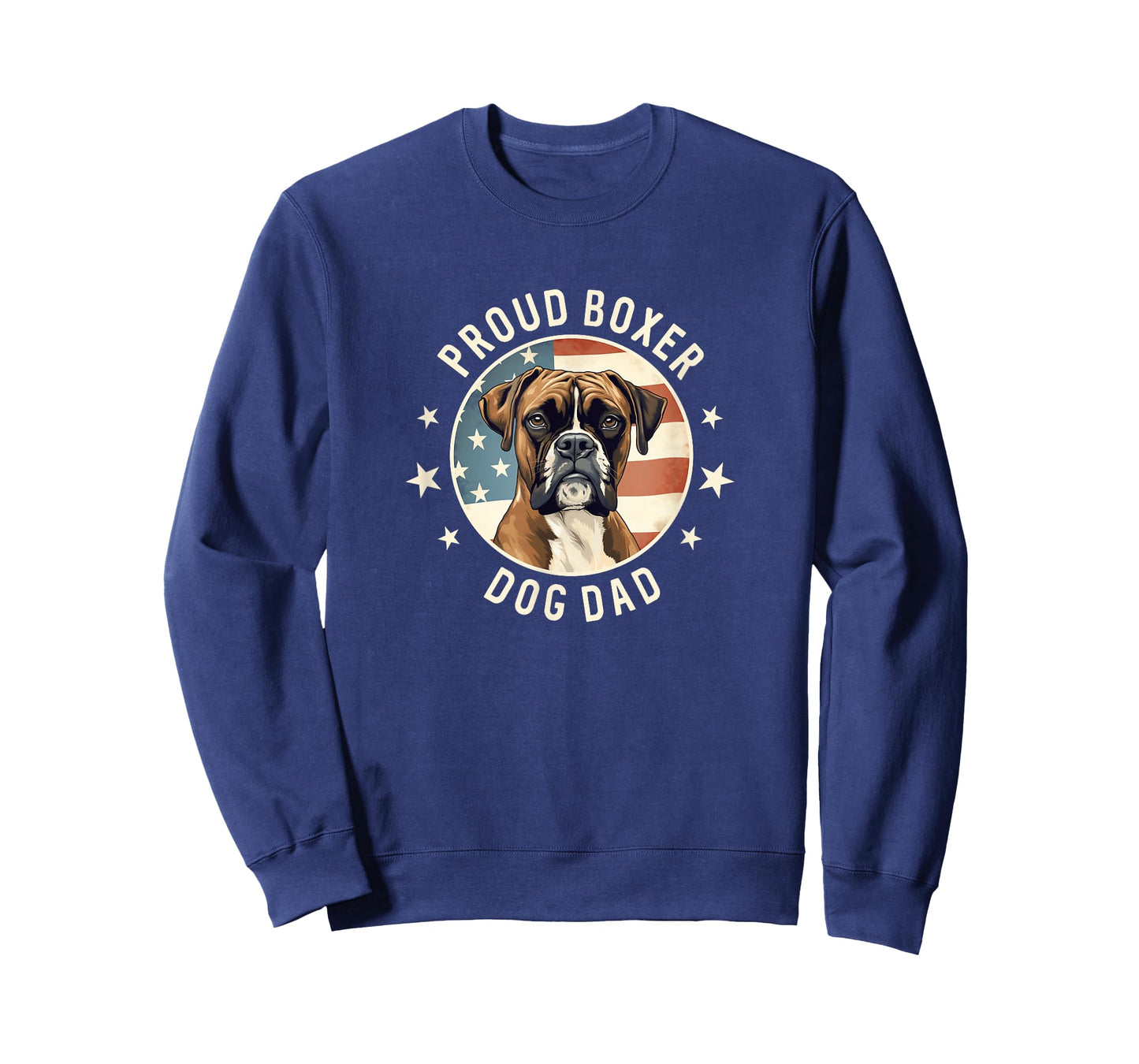 Boxer Dog Gifts for Men, Proud Boxer Dog Dad T-Shirt