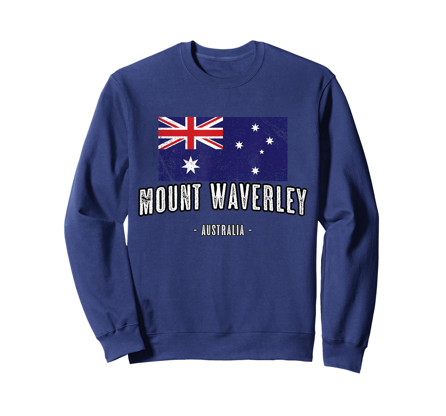 City of Mount Waverley Australia | Australian Flag, Aussie - T-Shirt
