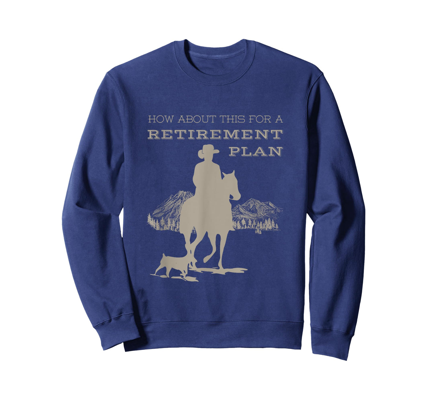 Funny Cowboy's Retirement Plan Horseback Riding T-Shirt