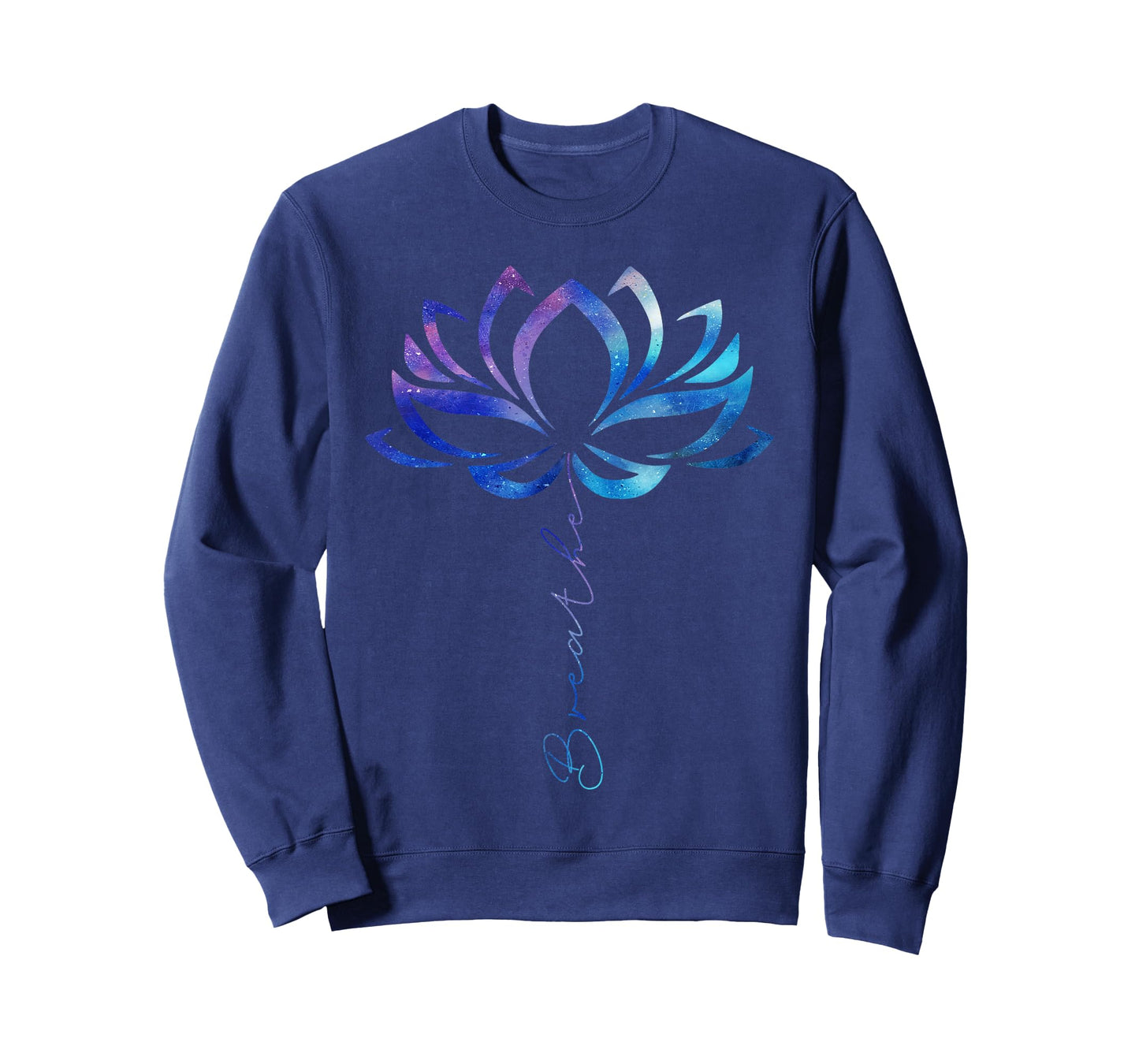 Lotus Flower Yoga Shirt Breathe Meditation Gift Peace Love T-Shirt