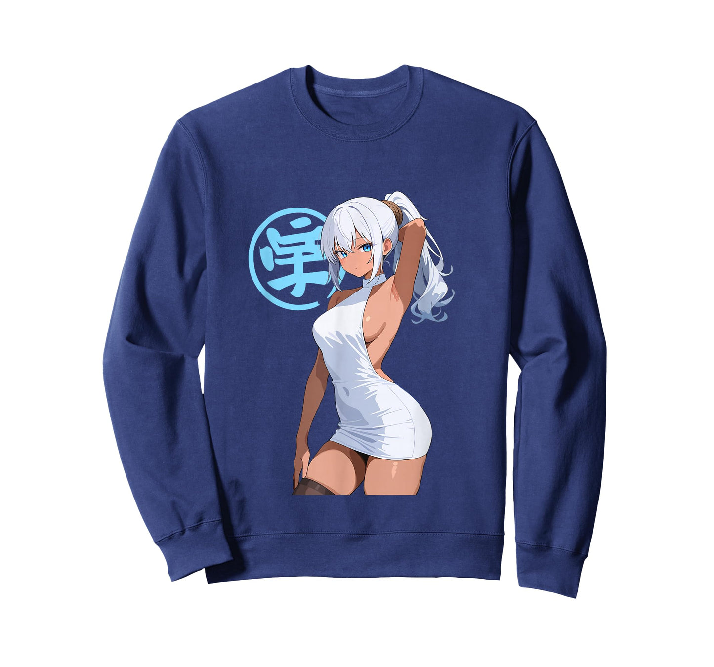 Sexy Waifu Anime Girl Dress Lingerie Japanese Art Style T-Shirt