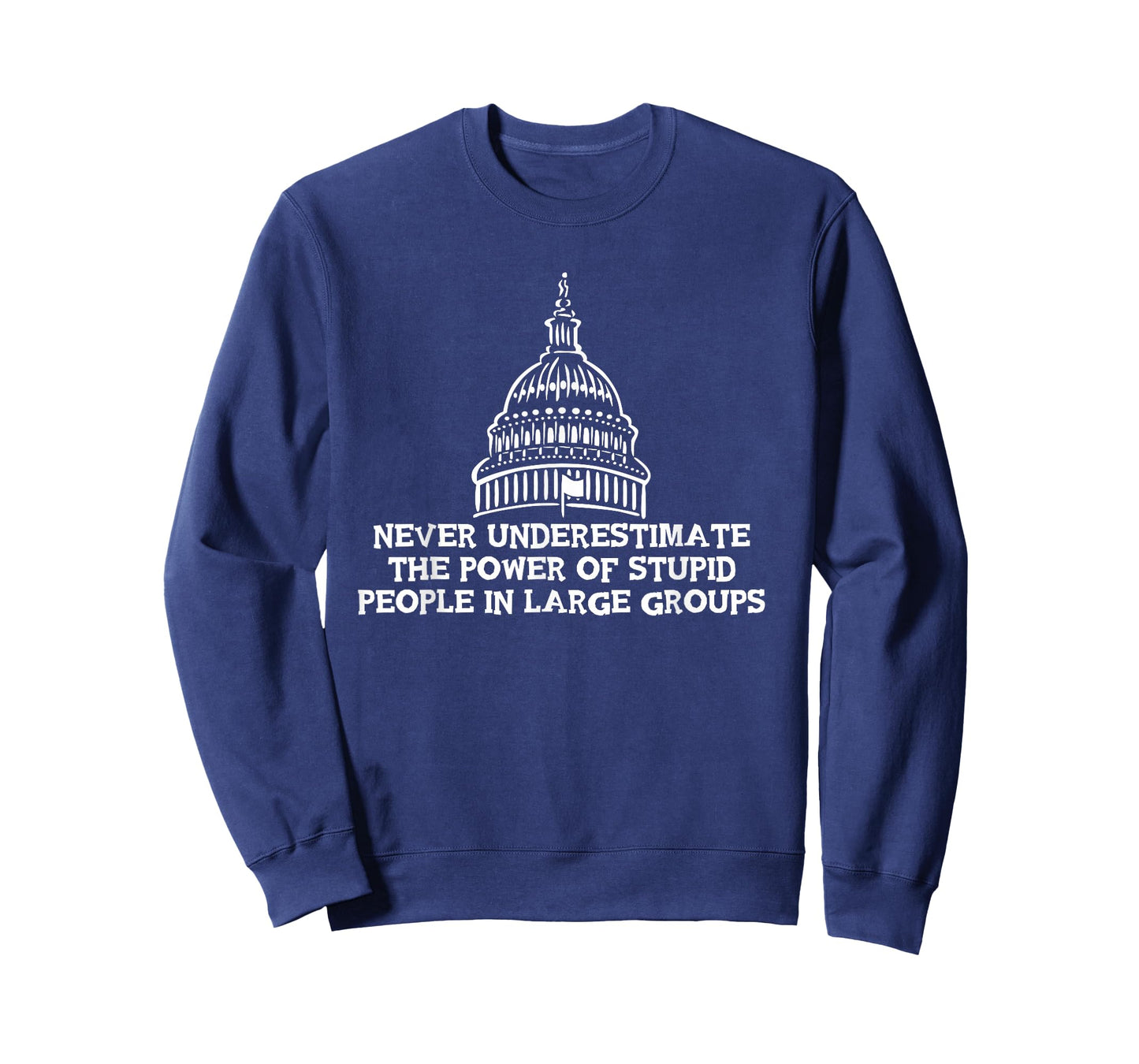 Never Underestimate the Power of Stupid People T-Shirt T-Shirt
