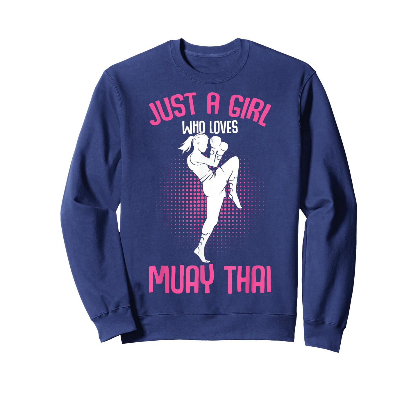 Just a Girl who loves Muay Thai Kids Girls T-Shirt