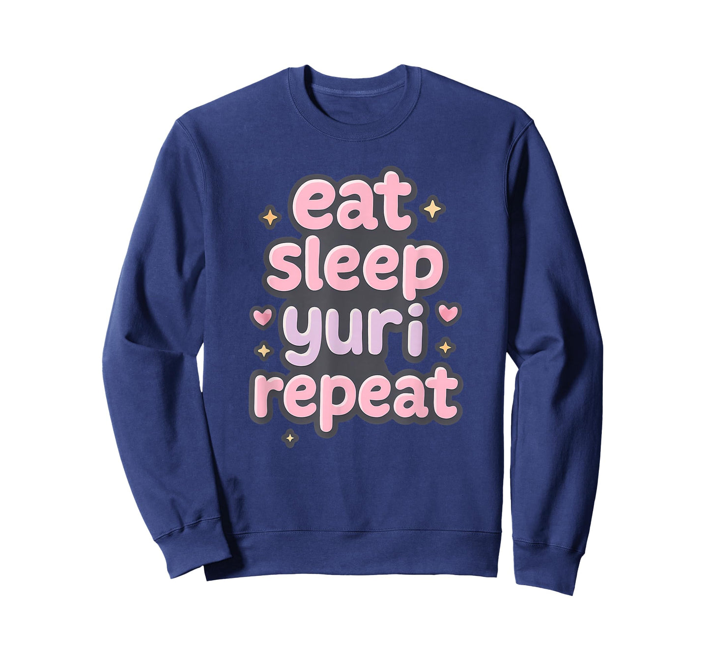 Eat Sleep Yuri Repeat Japanese Girl's Love Manga Yaoi T-Shirt