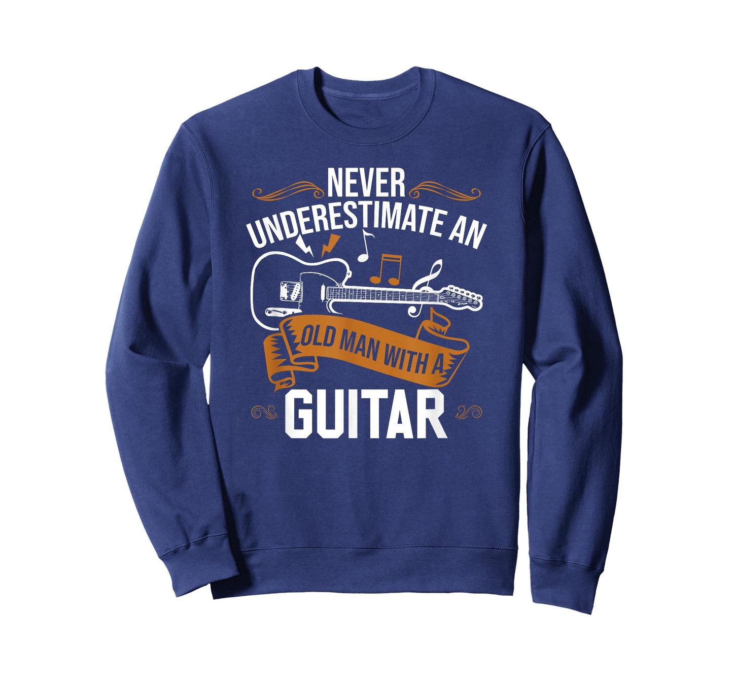 Guitar Player | Never Underestimate An Old Man With A Guitar T-Shirt