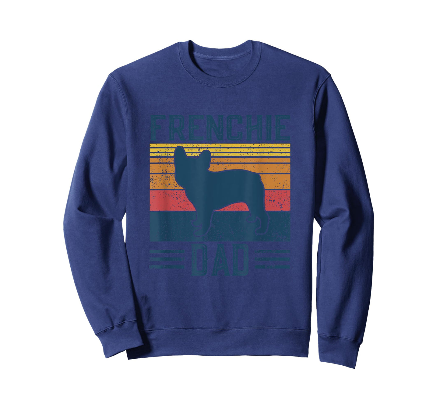 Vintage Frenchie Dad - French Bulldog T-Shirt for Men Girls Kids
