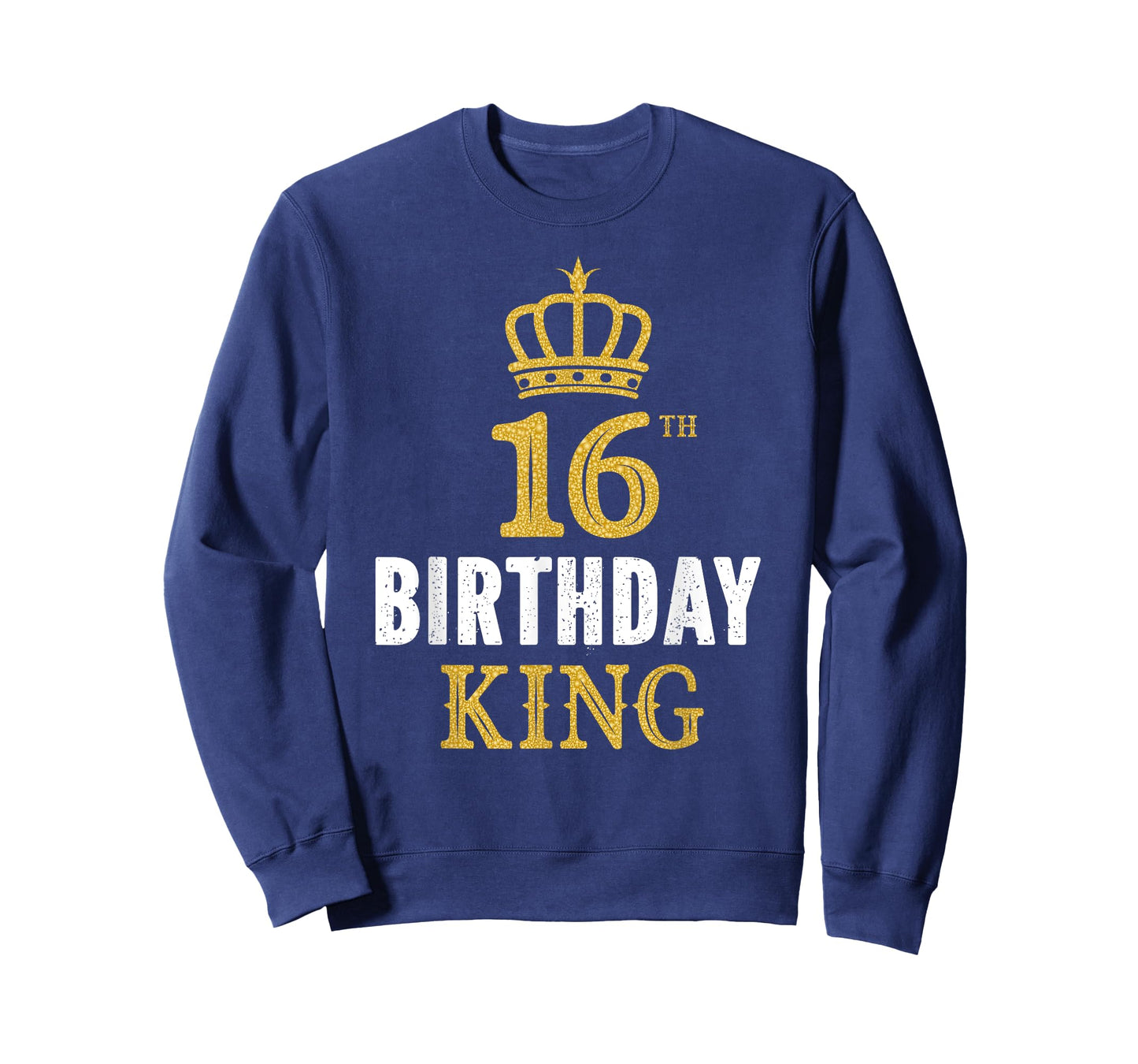 Happy 16th Birthday King 16 Years Old Party Ideas For Boys T-Shirt